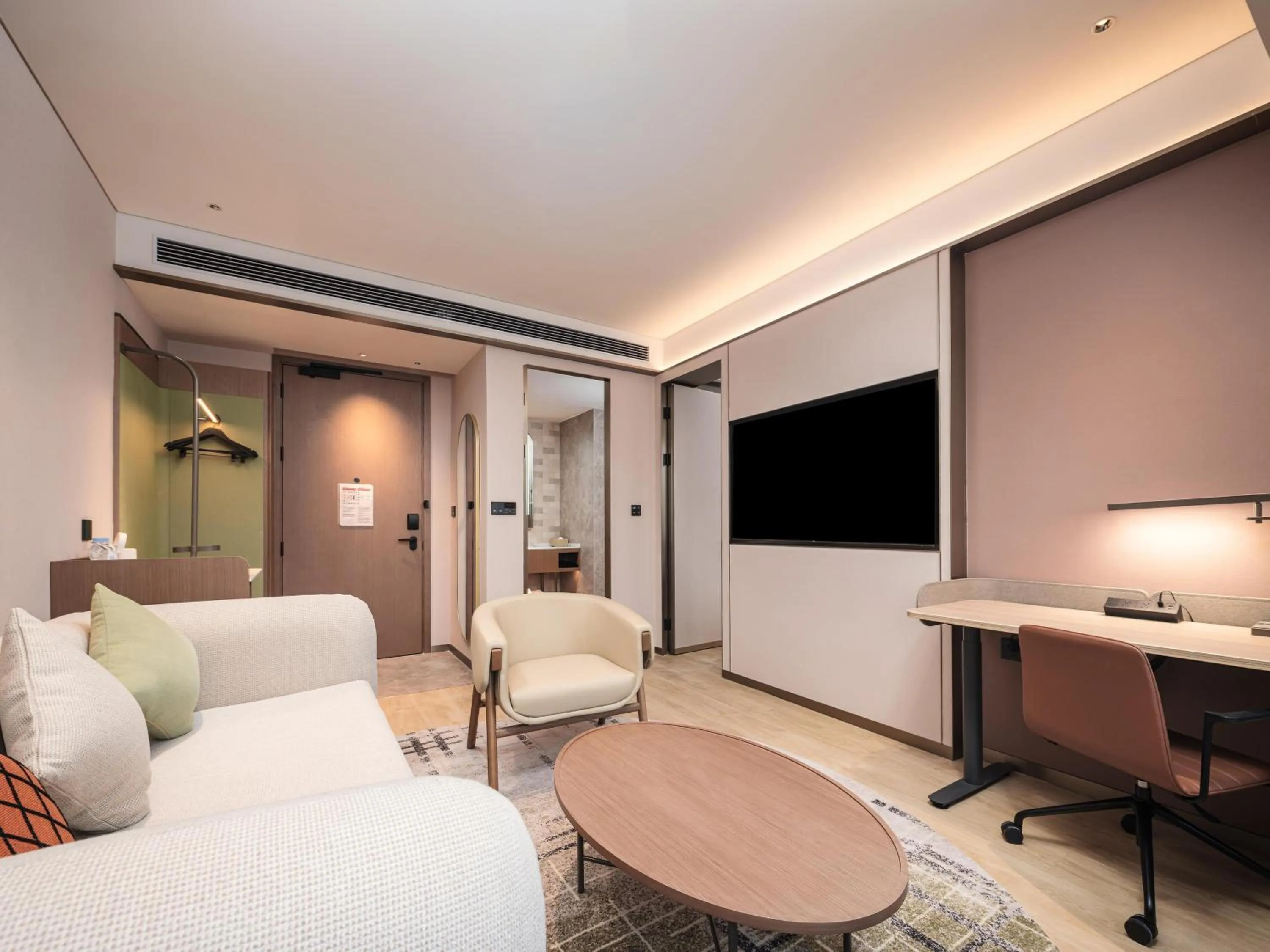 Living room in Hilton Garden Inn Shanghai Caohejing Hi-Tech Park