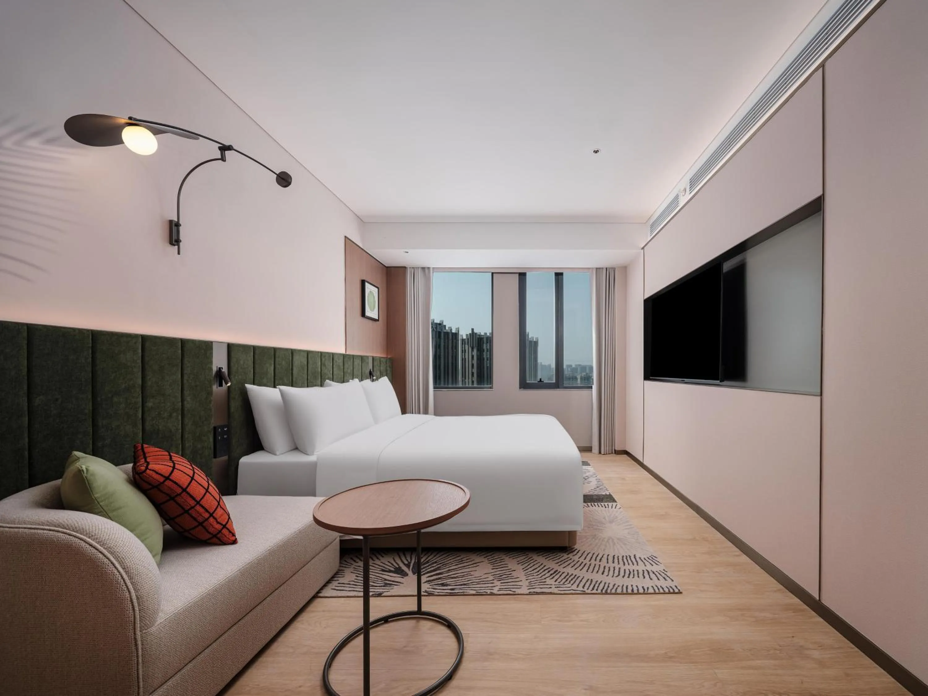 Living room in Hilton Garden Inn Shanghai Caohejing Hi-Tech Park