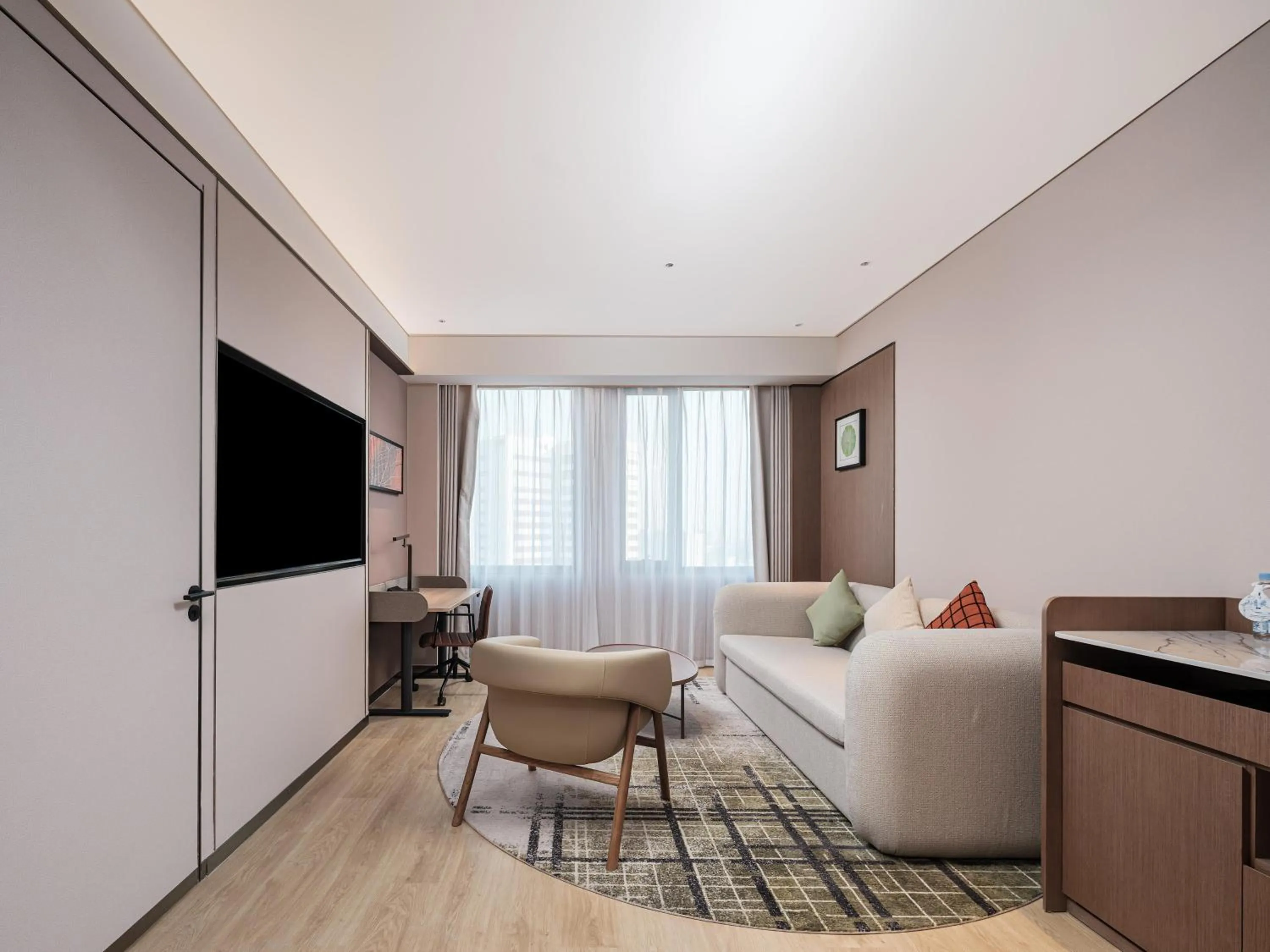 Living room in Hilton Garden Inn Shanghai Caohejing Hi-Tech Park