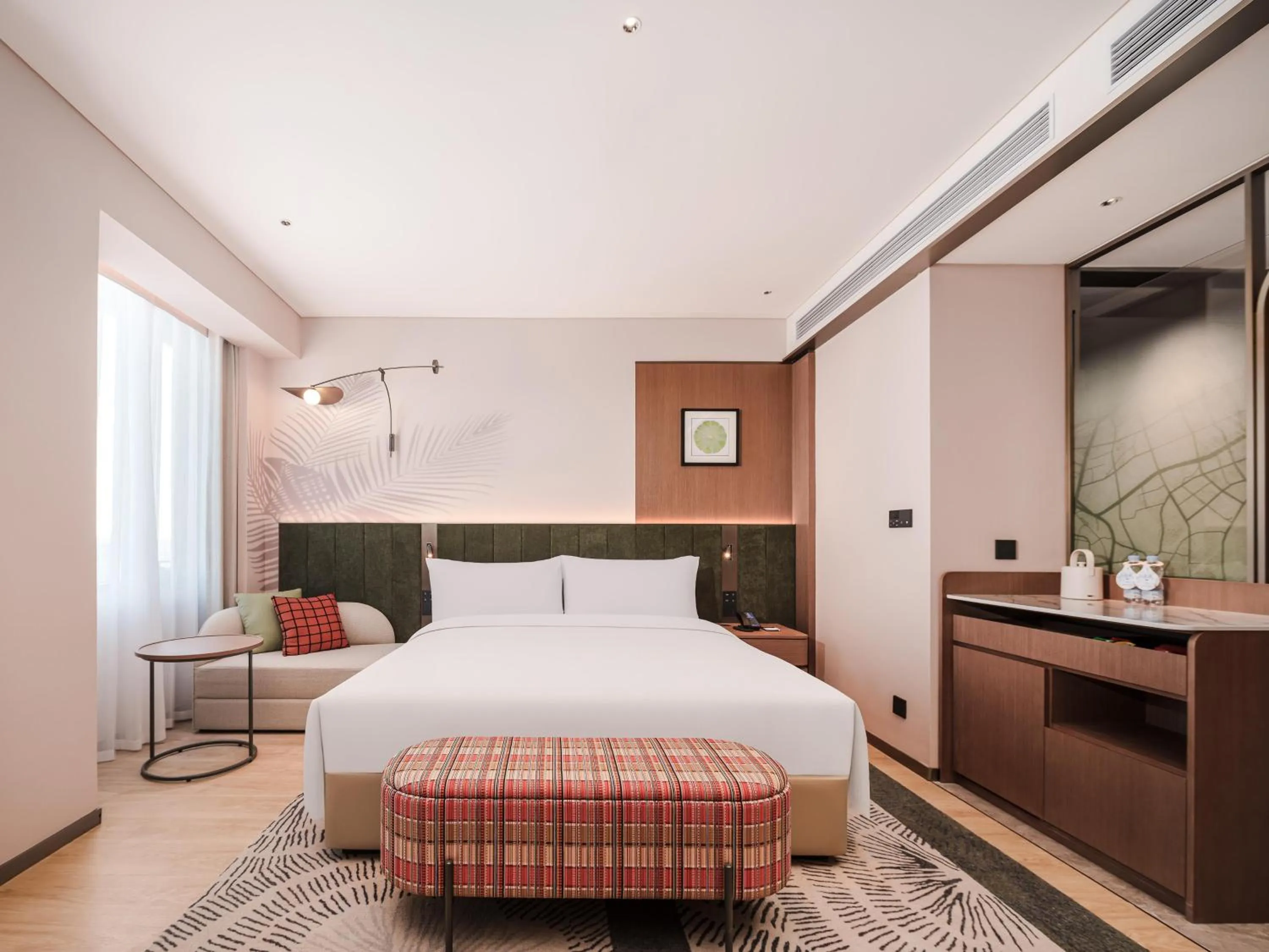 Bed in Hilton Garden Inn Shanghai Caohejing Hi-Tech Park