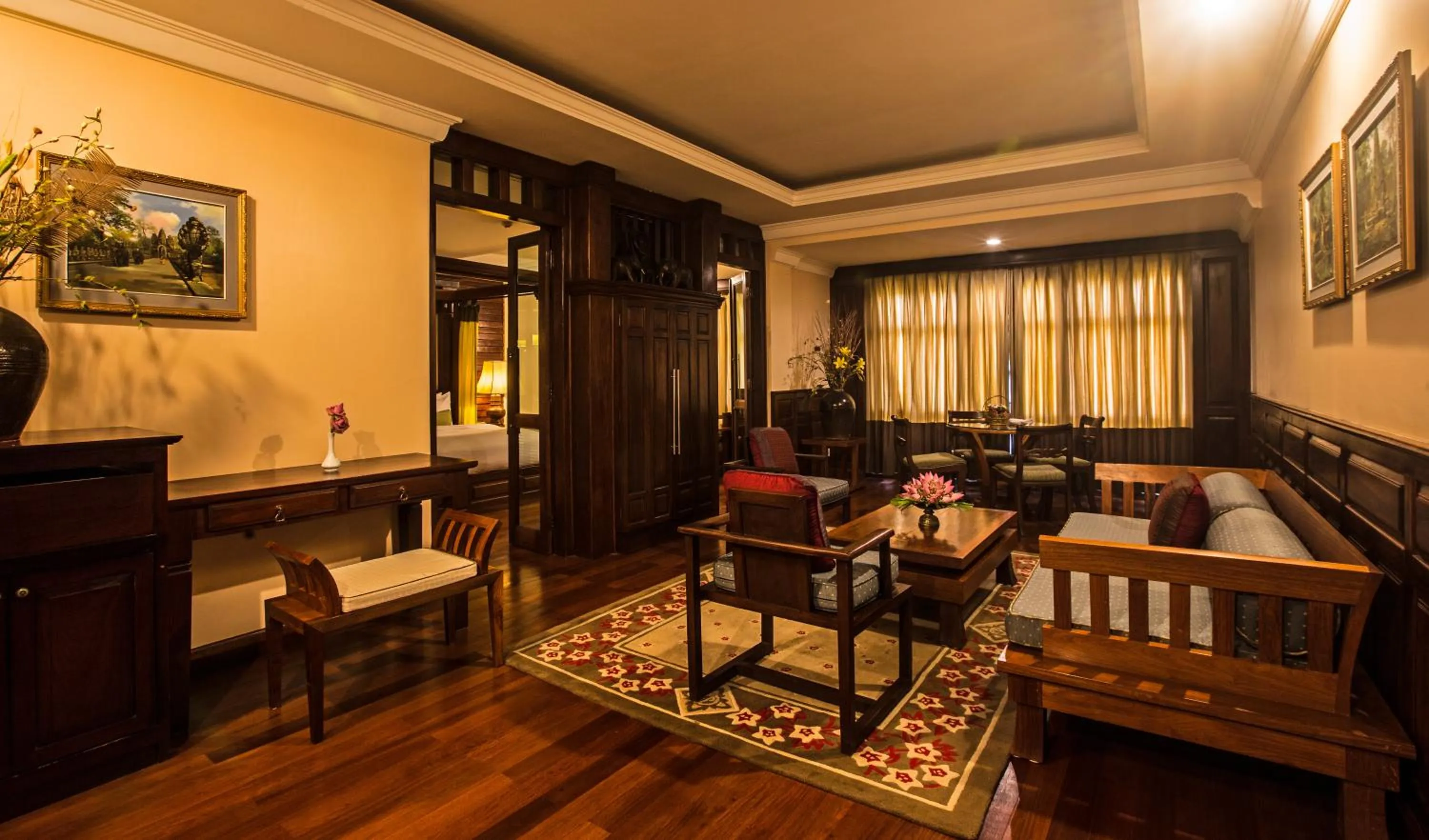 Living room in Prince Angkor Hotel & Spa