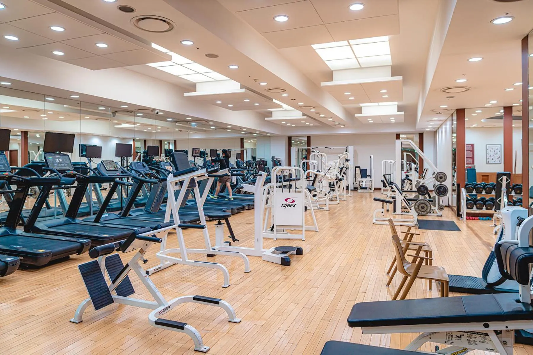 Fitness centre/facilities in Lotte Hotel Ulsan