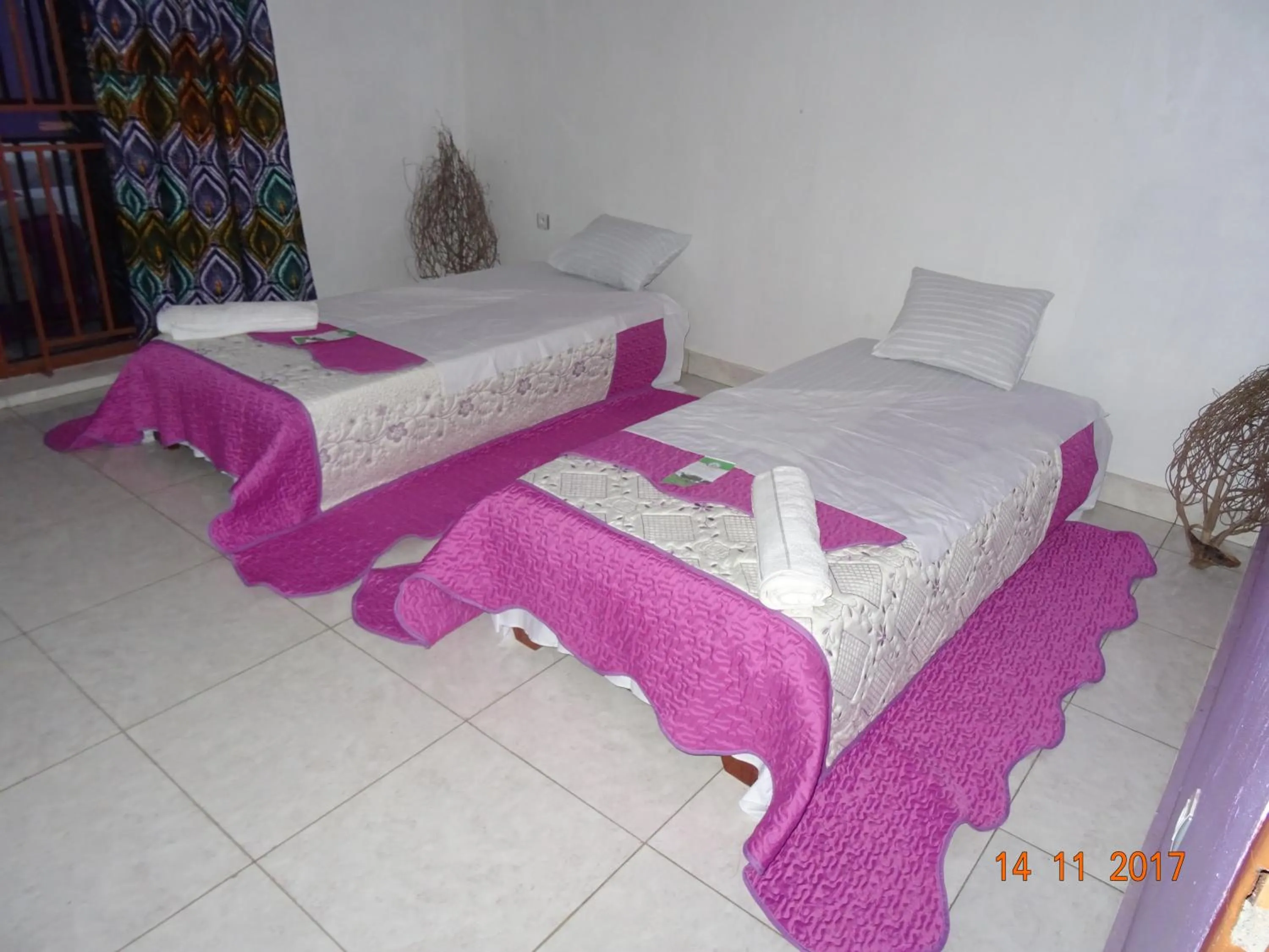 Bed in Kivu Beach Garden