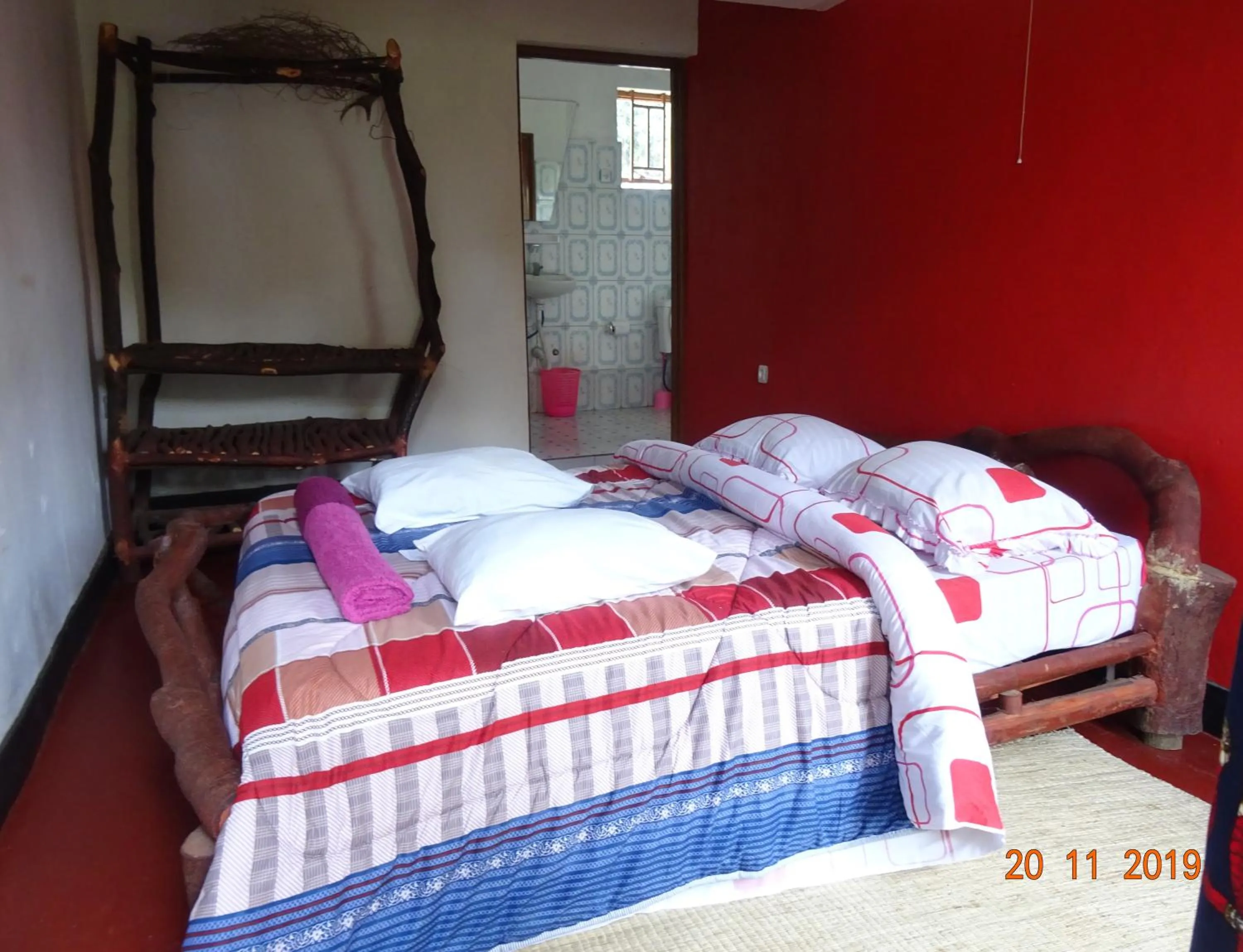 Bed in Kivu Beach Garden