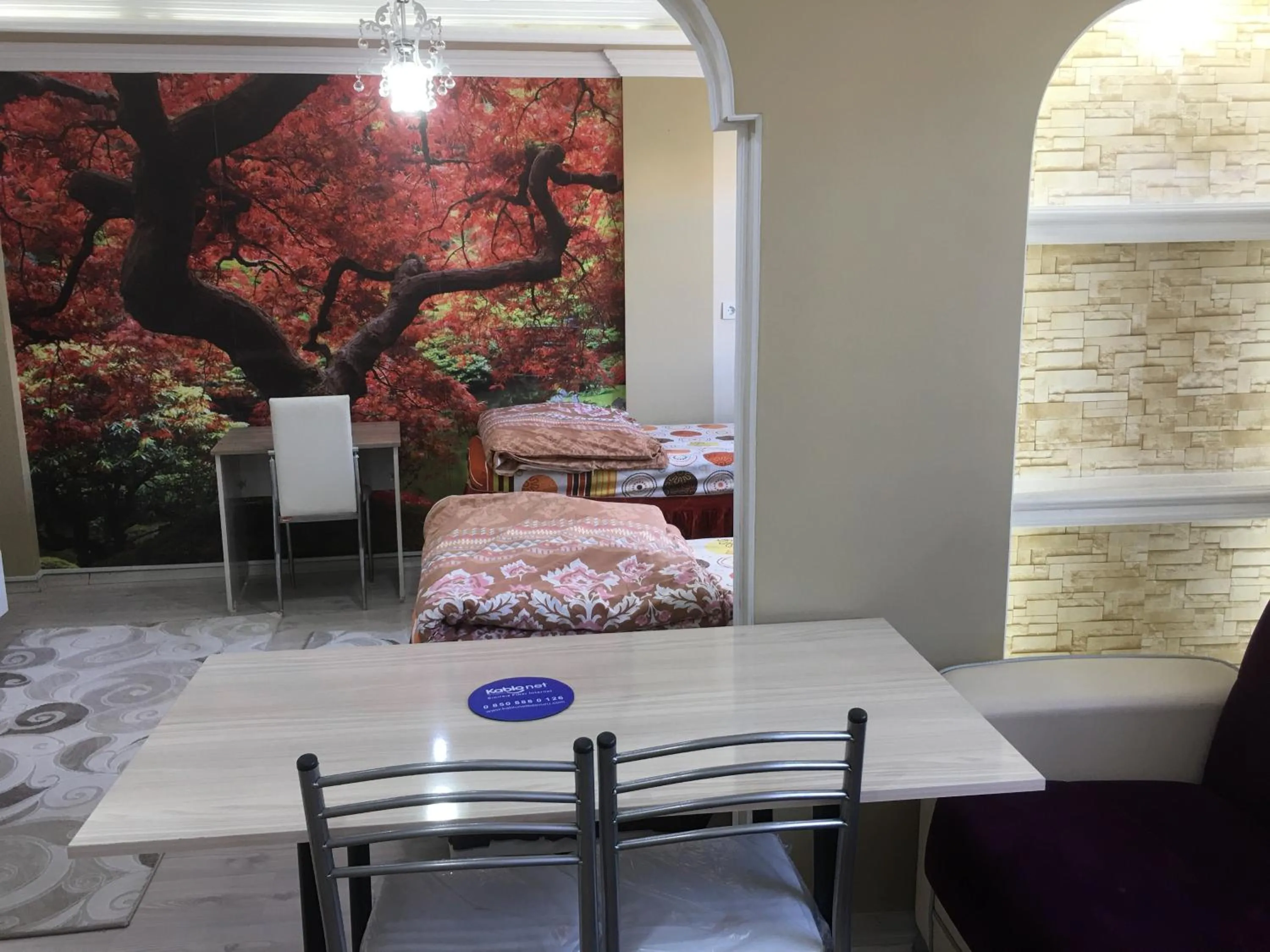 Bed in Bandirma Saglik Apart