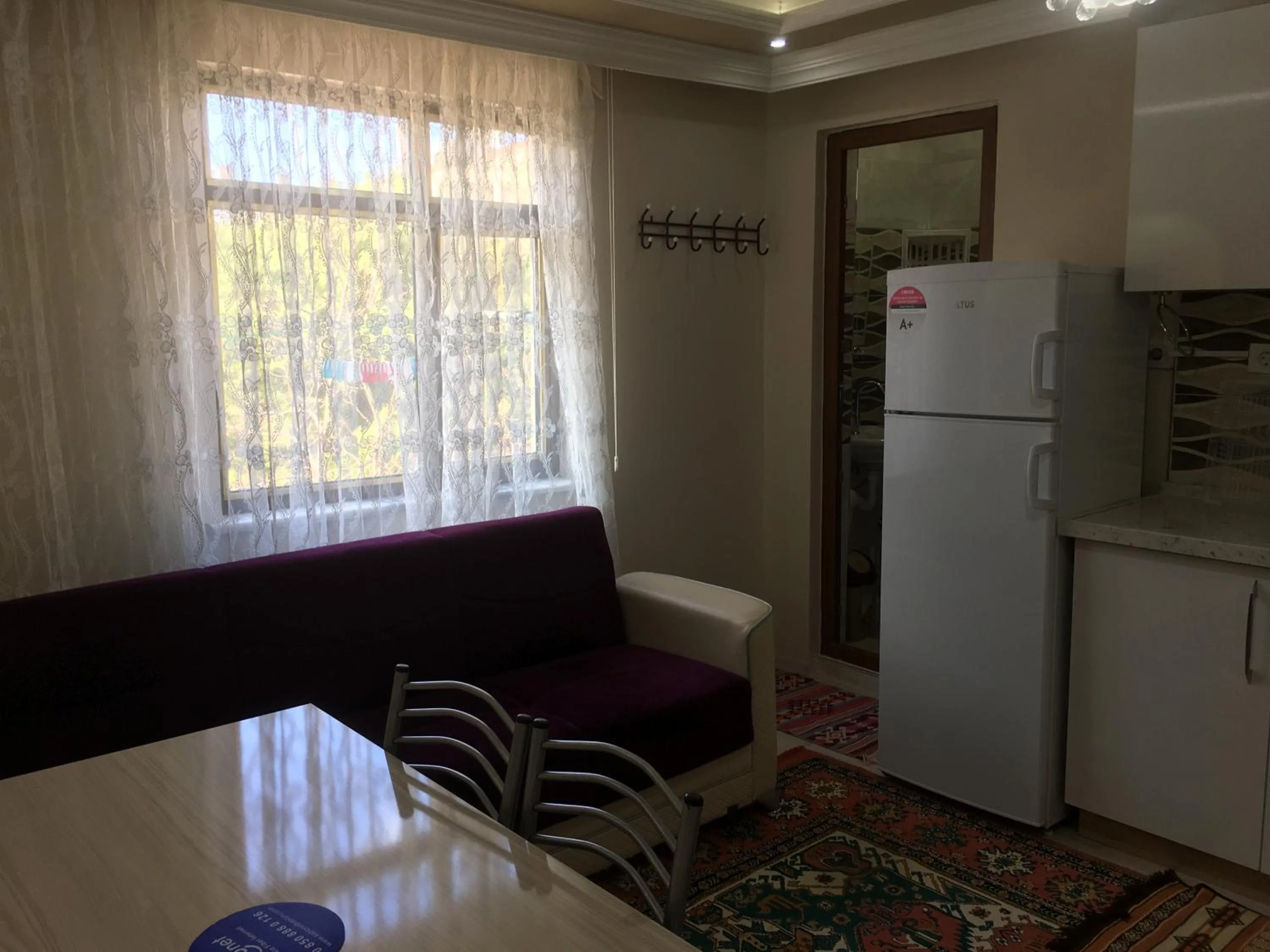 Kitchen or kitchenette in Bandirma Saglik Apart