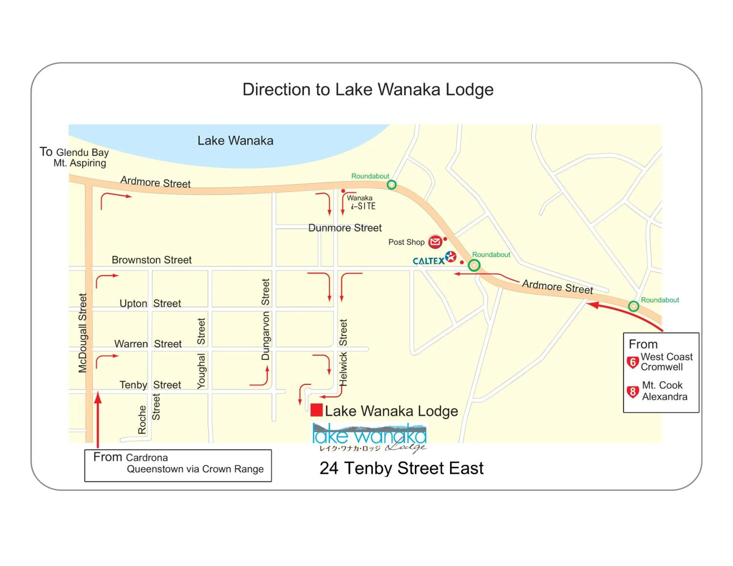 Property building in Lake Wanaka Lodge