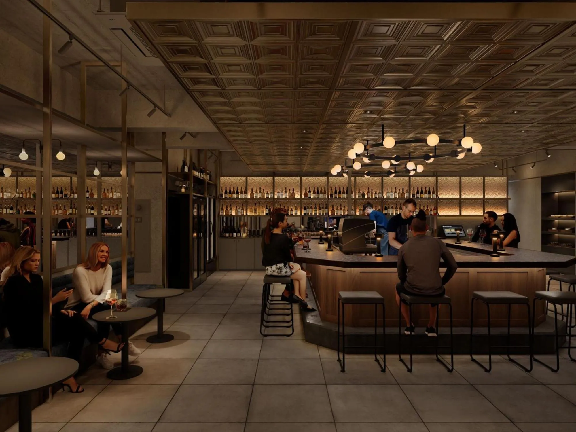 Restaurant/places to eat in THE KNOT FUKUOKA Tenjin