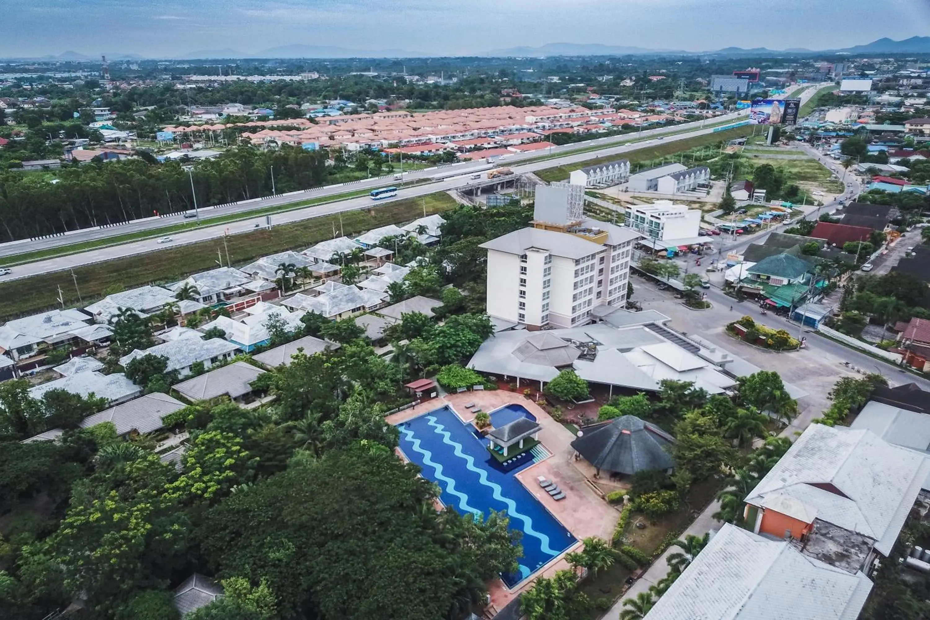 Bird's eye view, Bird's-eye View in Eastiny Resort & Spa