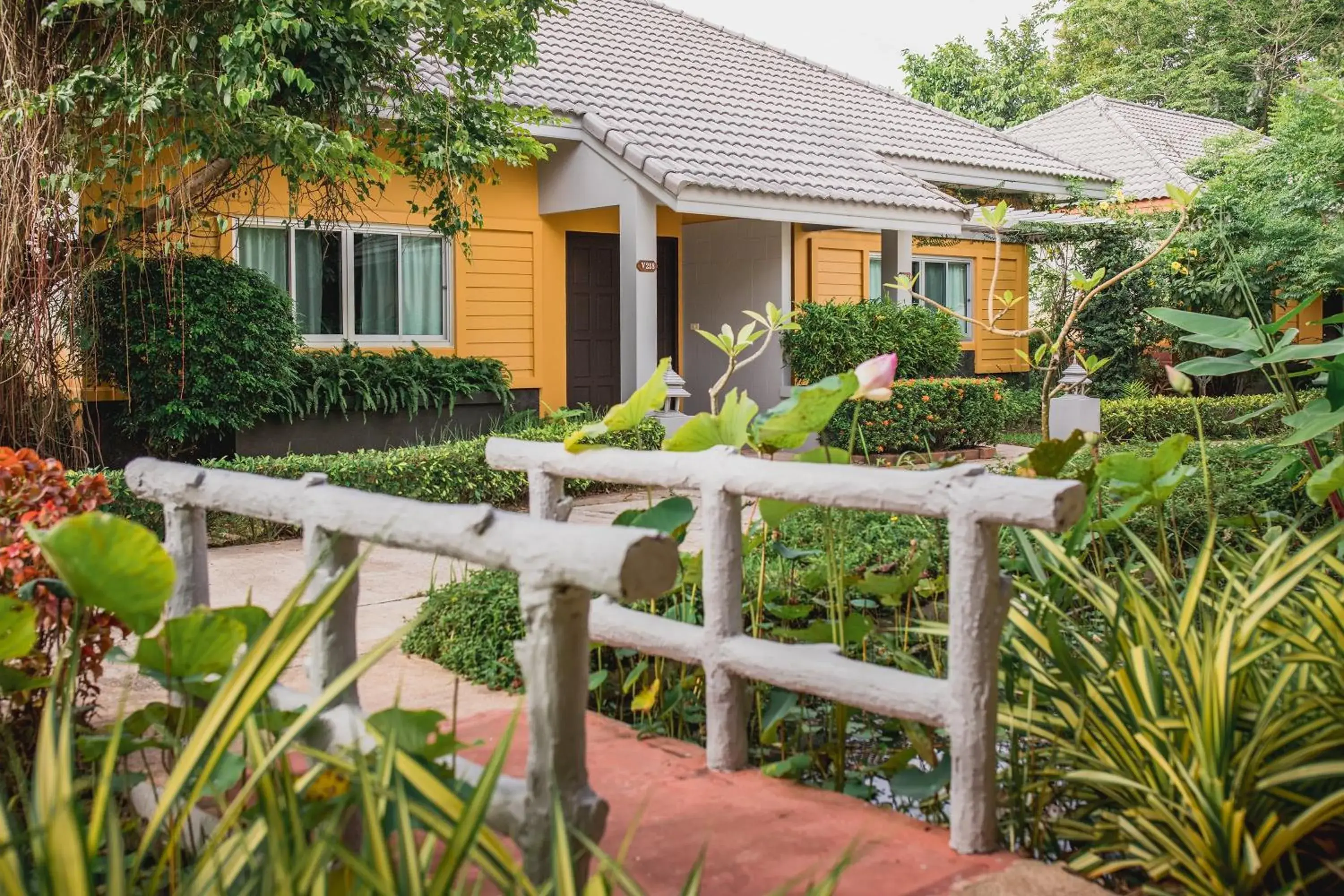 Garden view, Property Building in Eastiny Resort & Spa