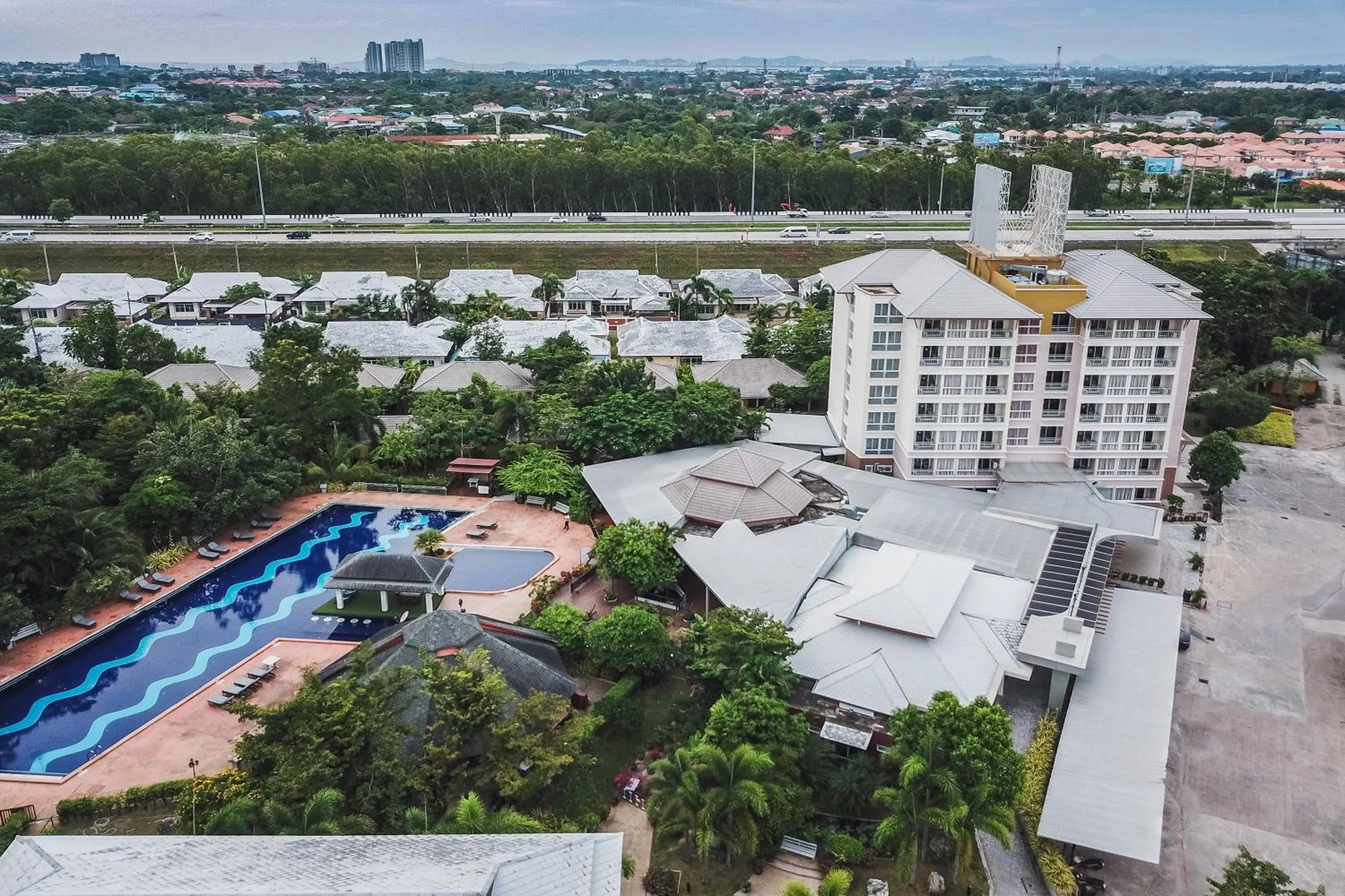 Bird's eye view in Eastiny Resort & Spa