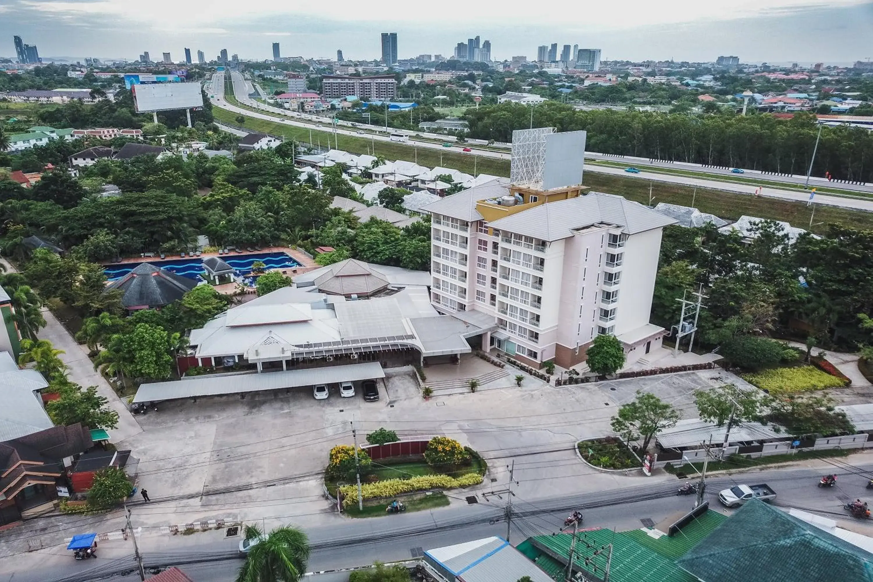 Bird's eye view, Bird's-eye View in Eastiny Resort & Spa