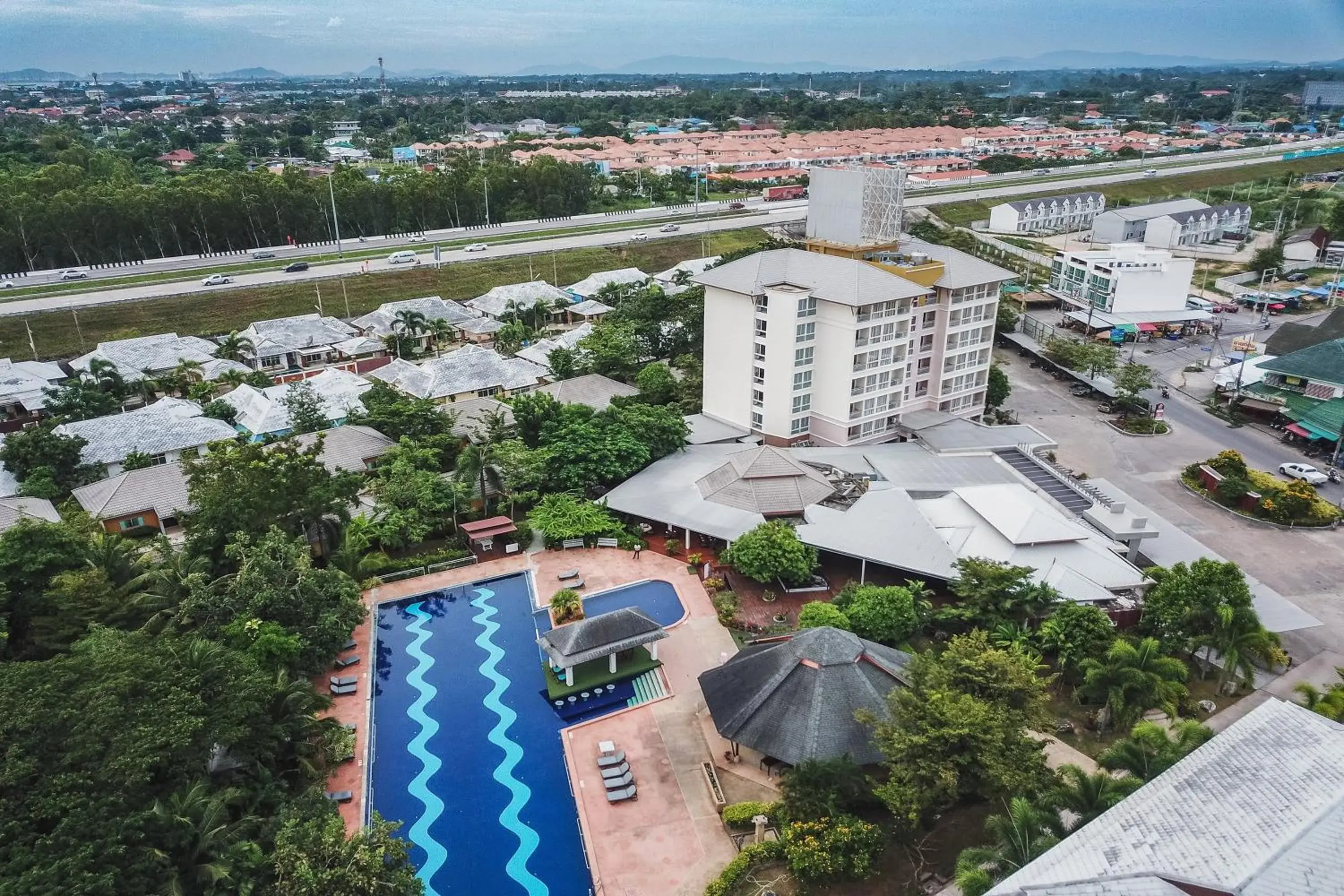 Property building, Bird's-eye View in Eastiny Resort & Spa