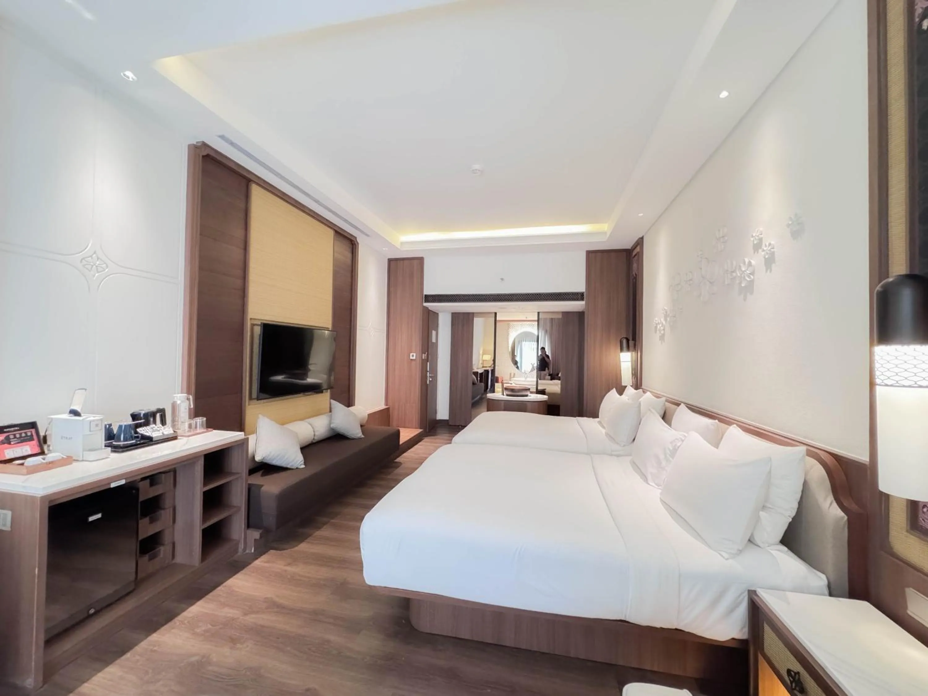 Bed in Novotel Bogor Golf Resort