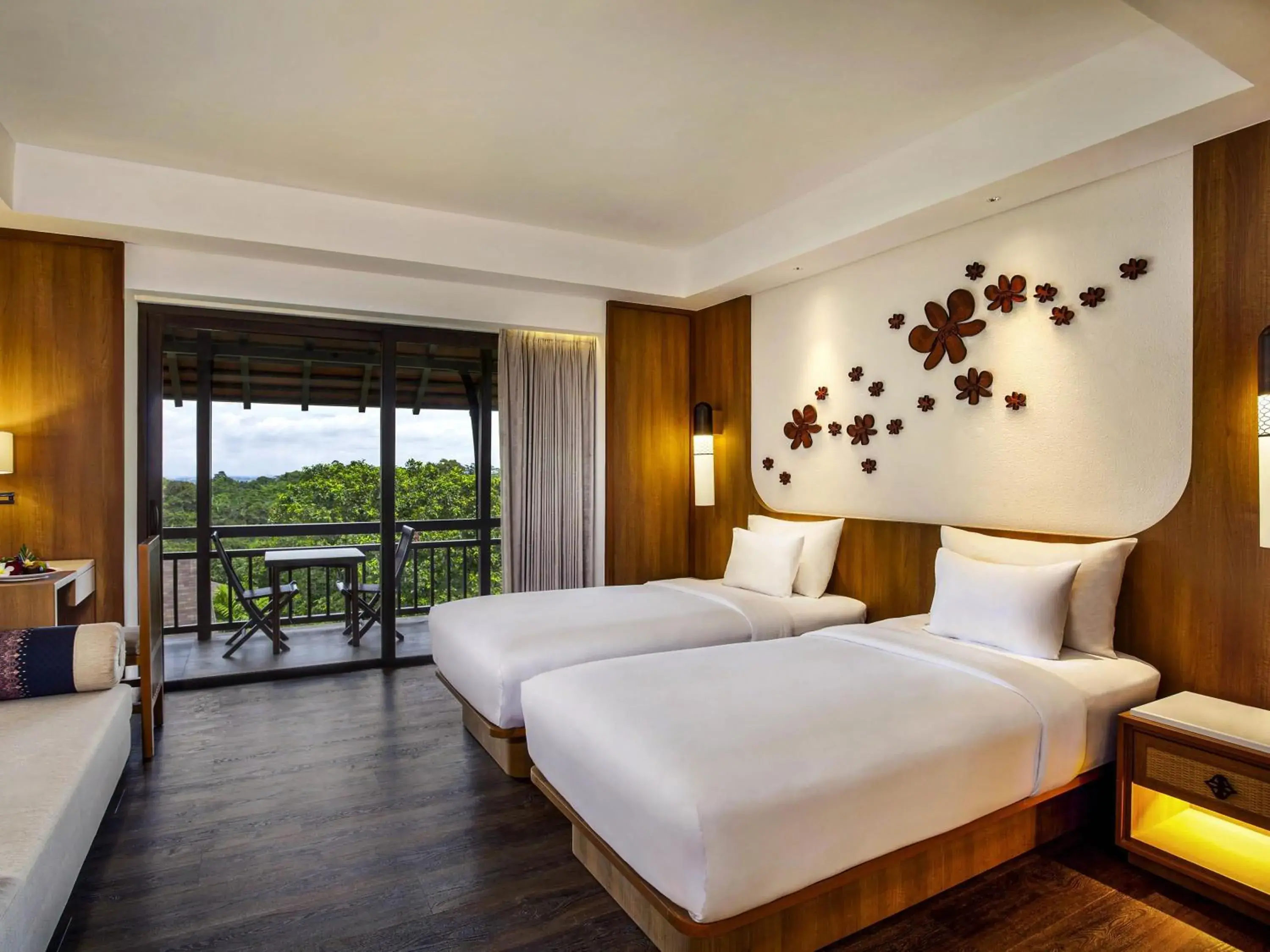 Deluxe Twin Room - With Balcony in Novotel Bogor Golf Resort Deluxe Twin Room - With Balcony in Novotel Bogor Golf Resort