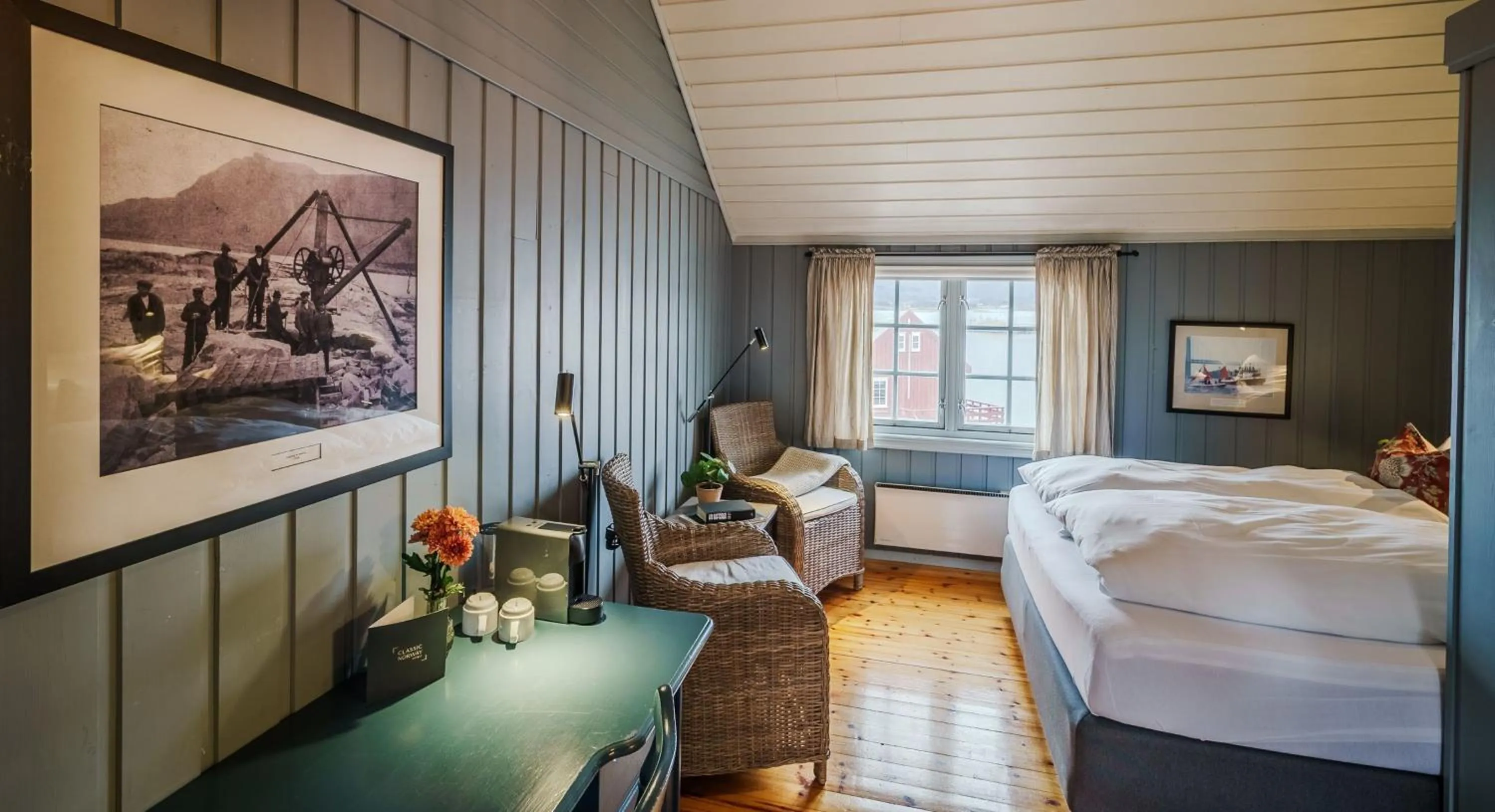 Bed in Håholmen - by Classic Norway Hotels