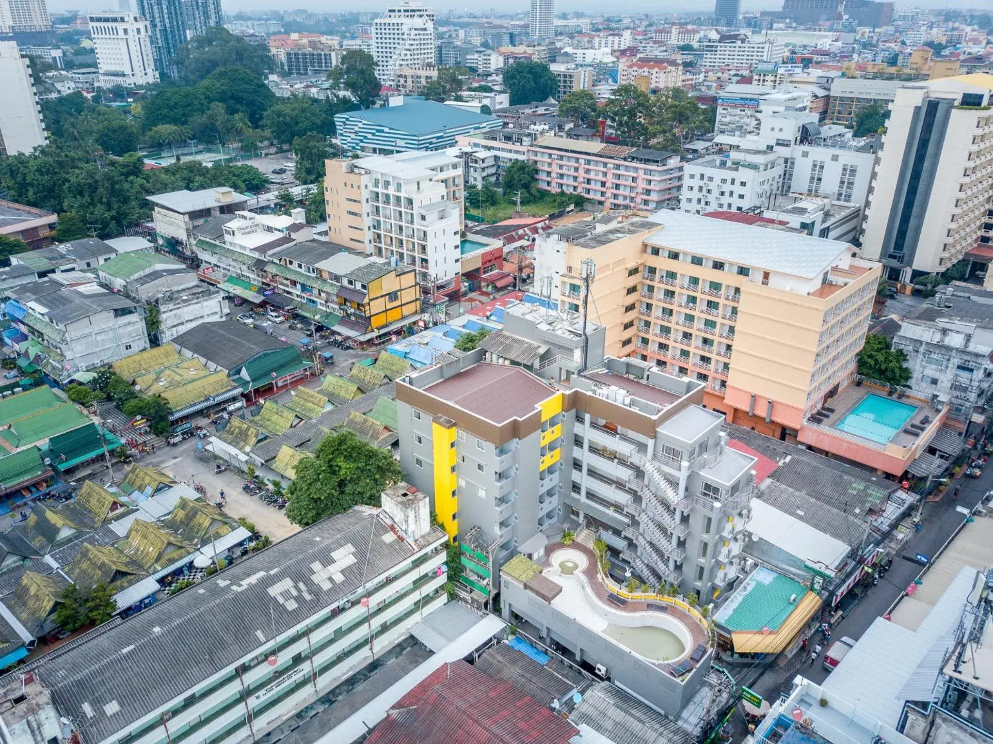 Property building, Bird's-eye View in Eastiny Inn Hotel