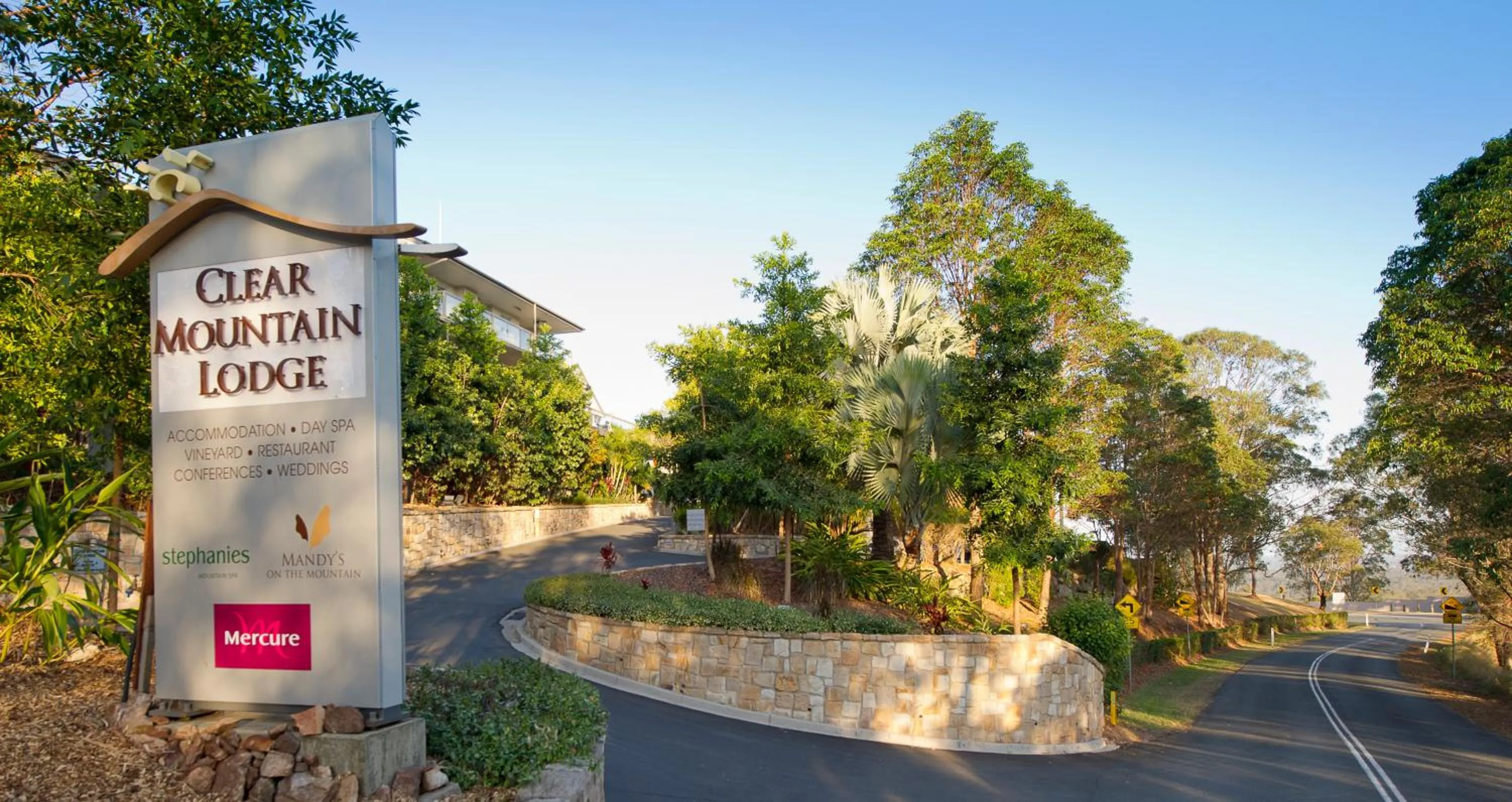 Property logo or sign in Mercure Clear Mountain Lodge