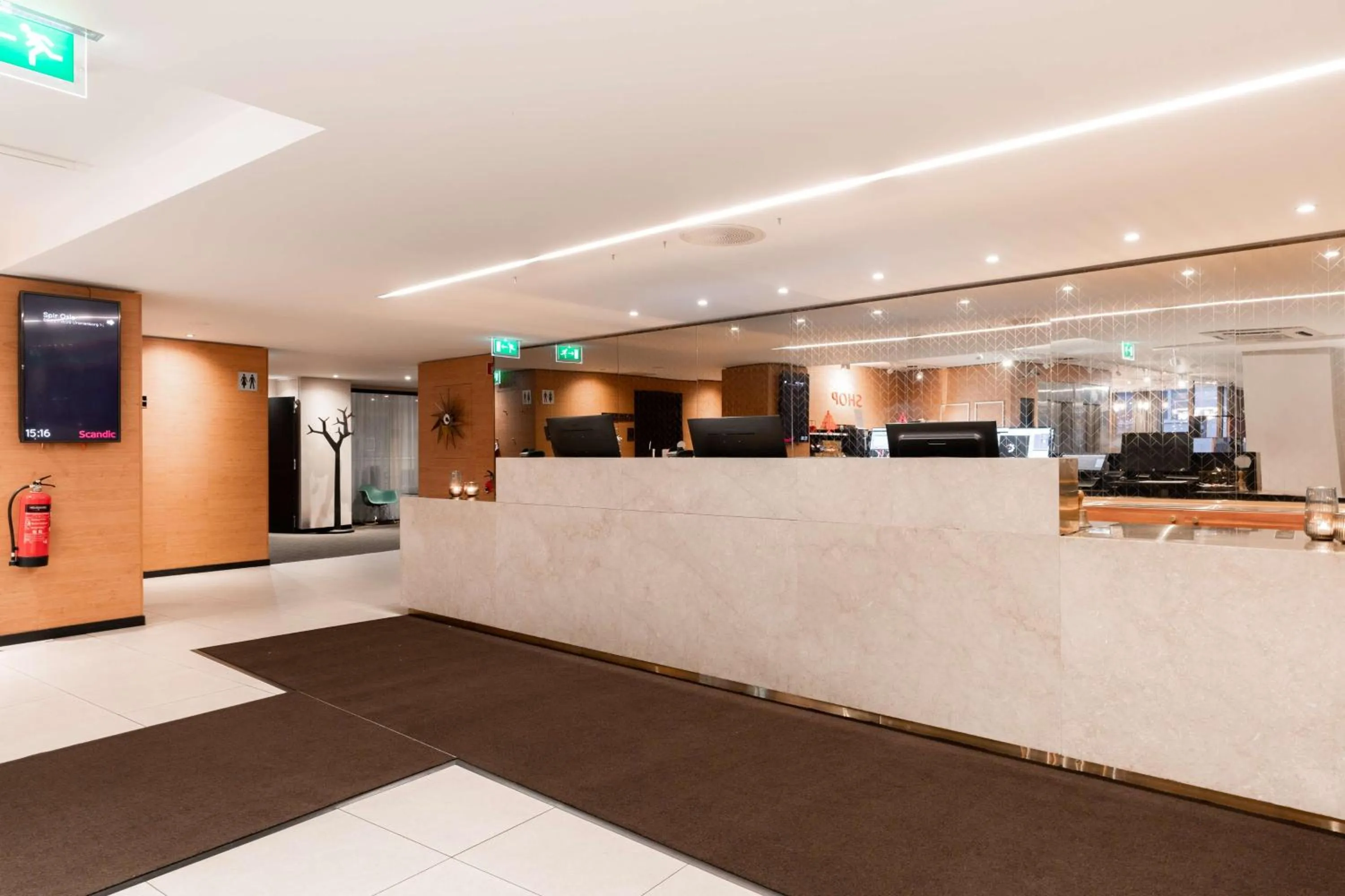 Lobby or reception in Scandic Solli