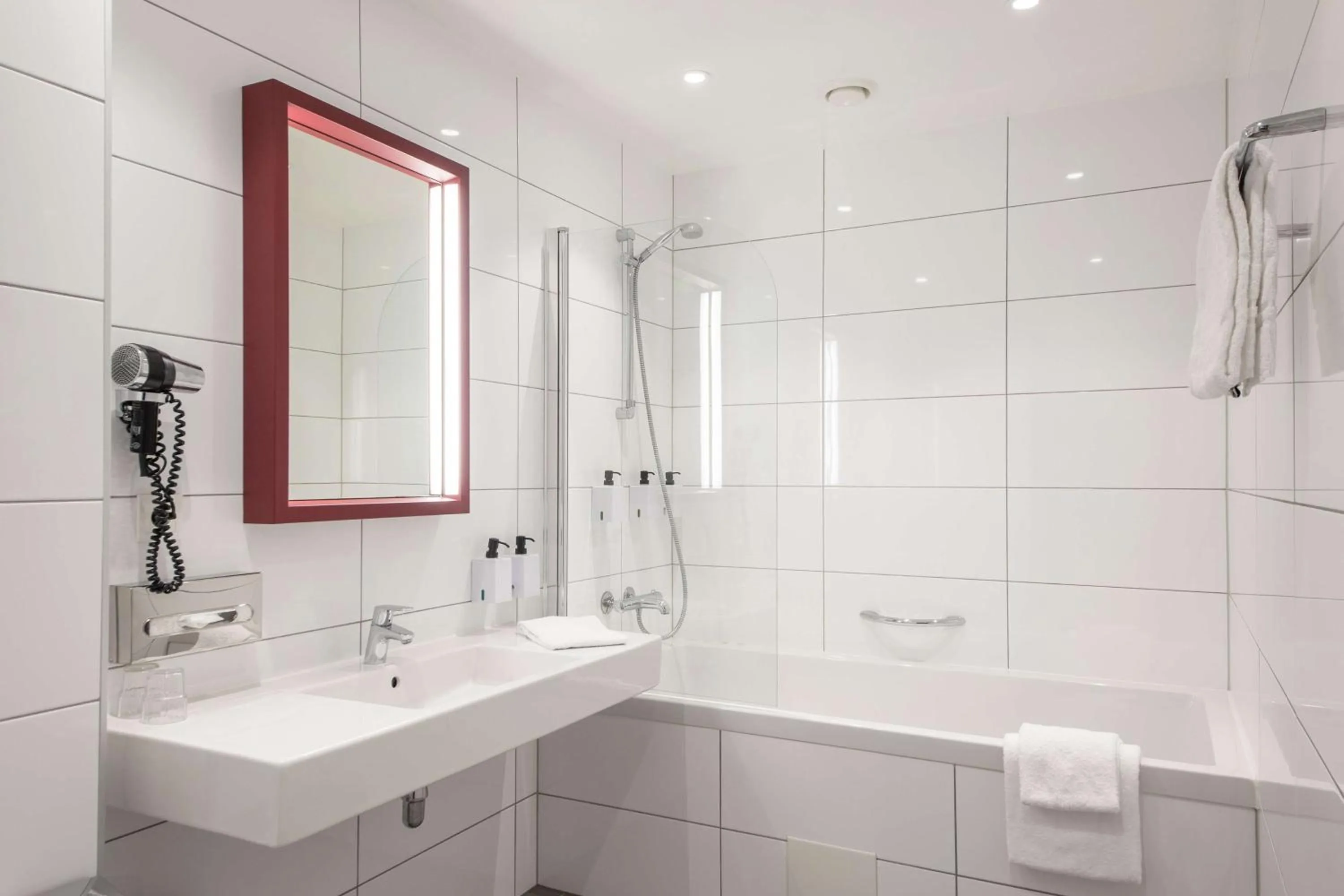 Bathroom in Scandic Solli