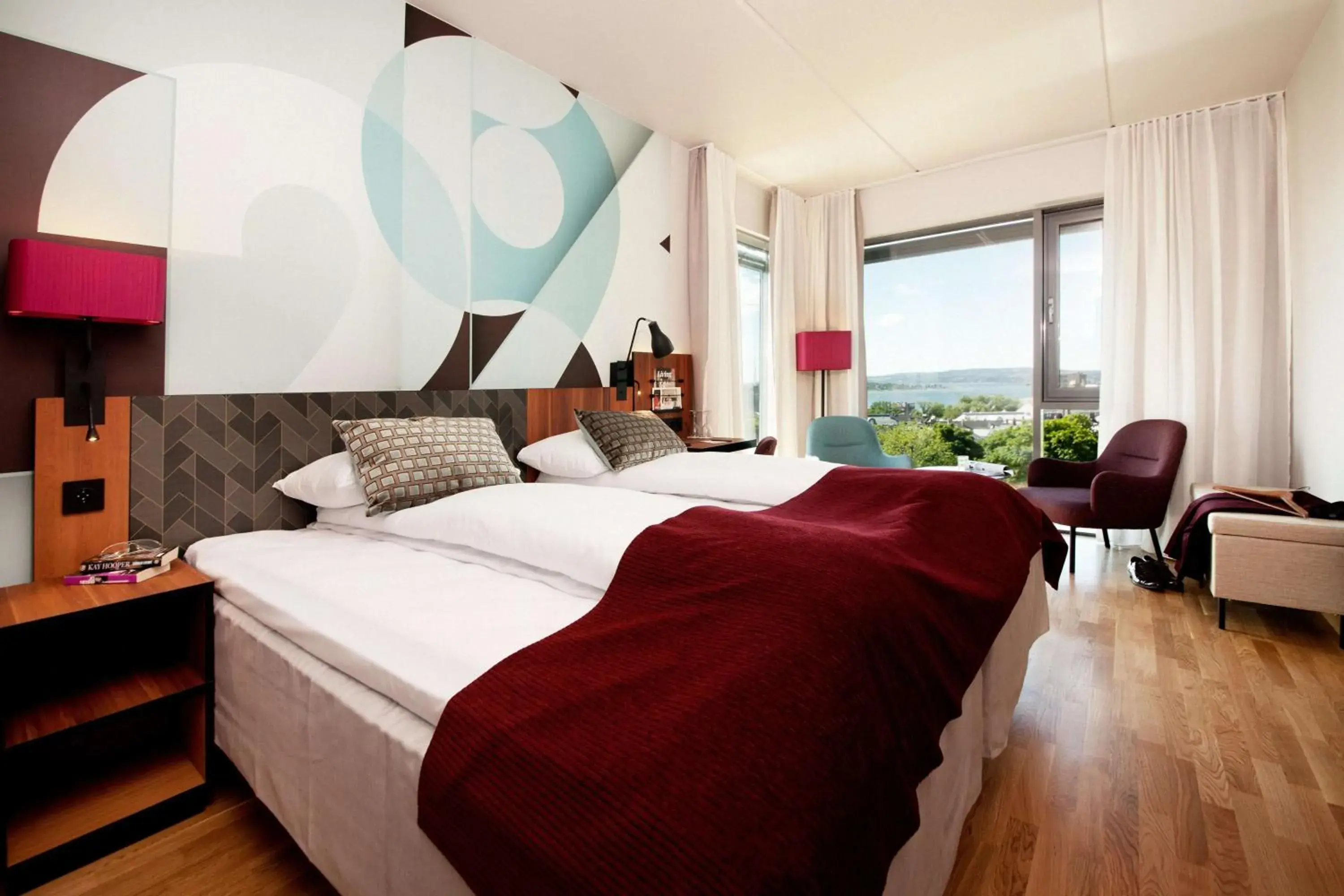 Bedroom, Bed in Scandic Solli Bedroom, Bed in Scandic Solli