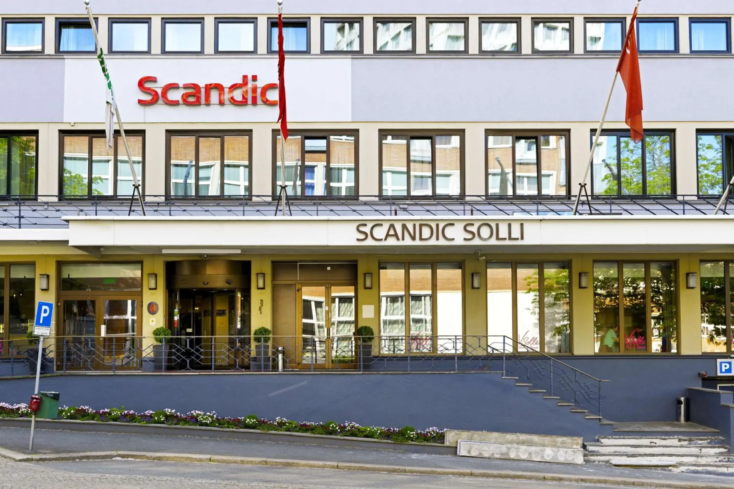 Property building in Scandic Solli Property building in Scandic Solli
