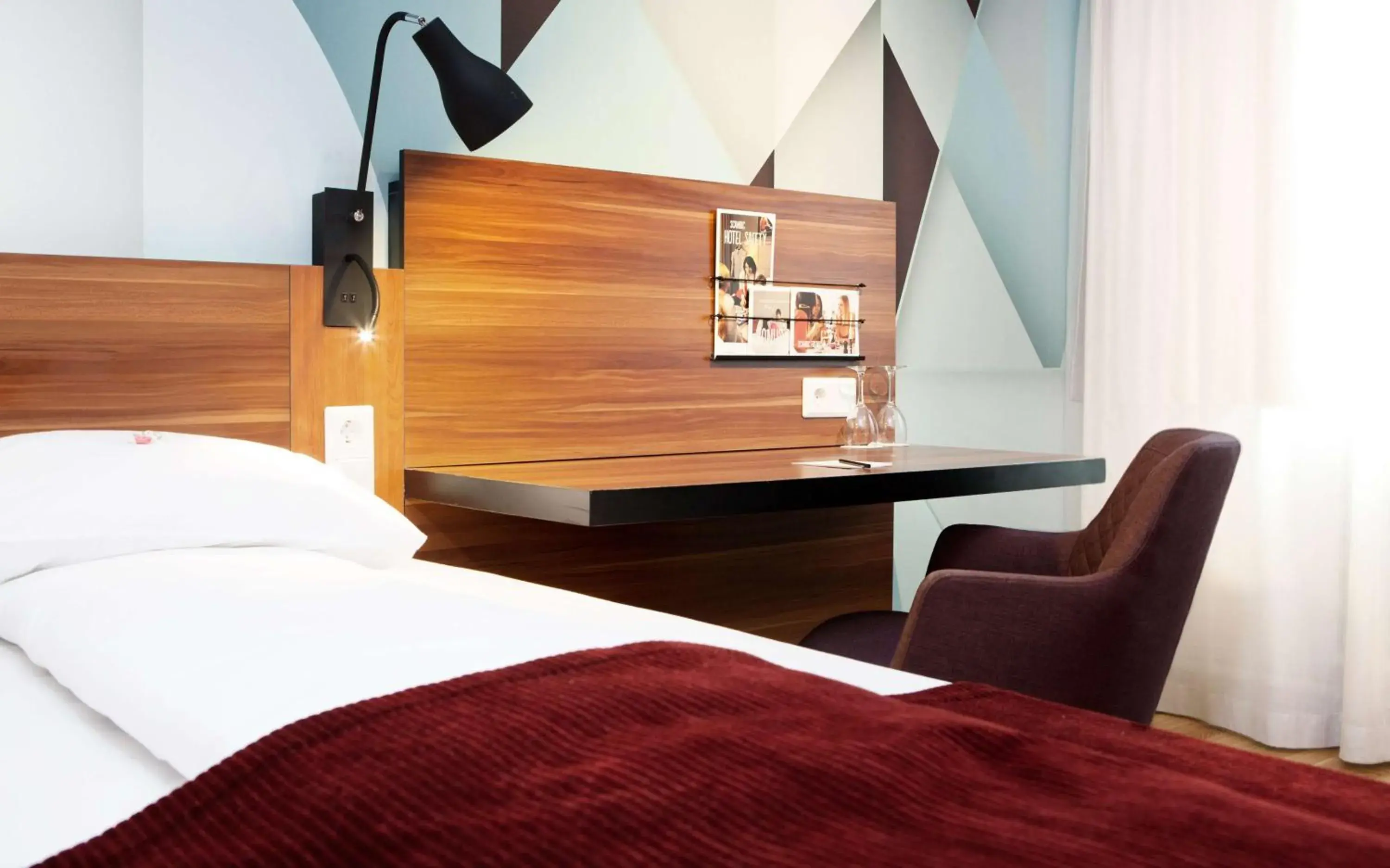 Bedroom, Bed in Scandic Solli Bedroom, Bed in Scandic Solli