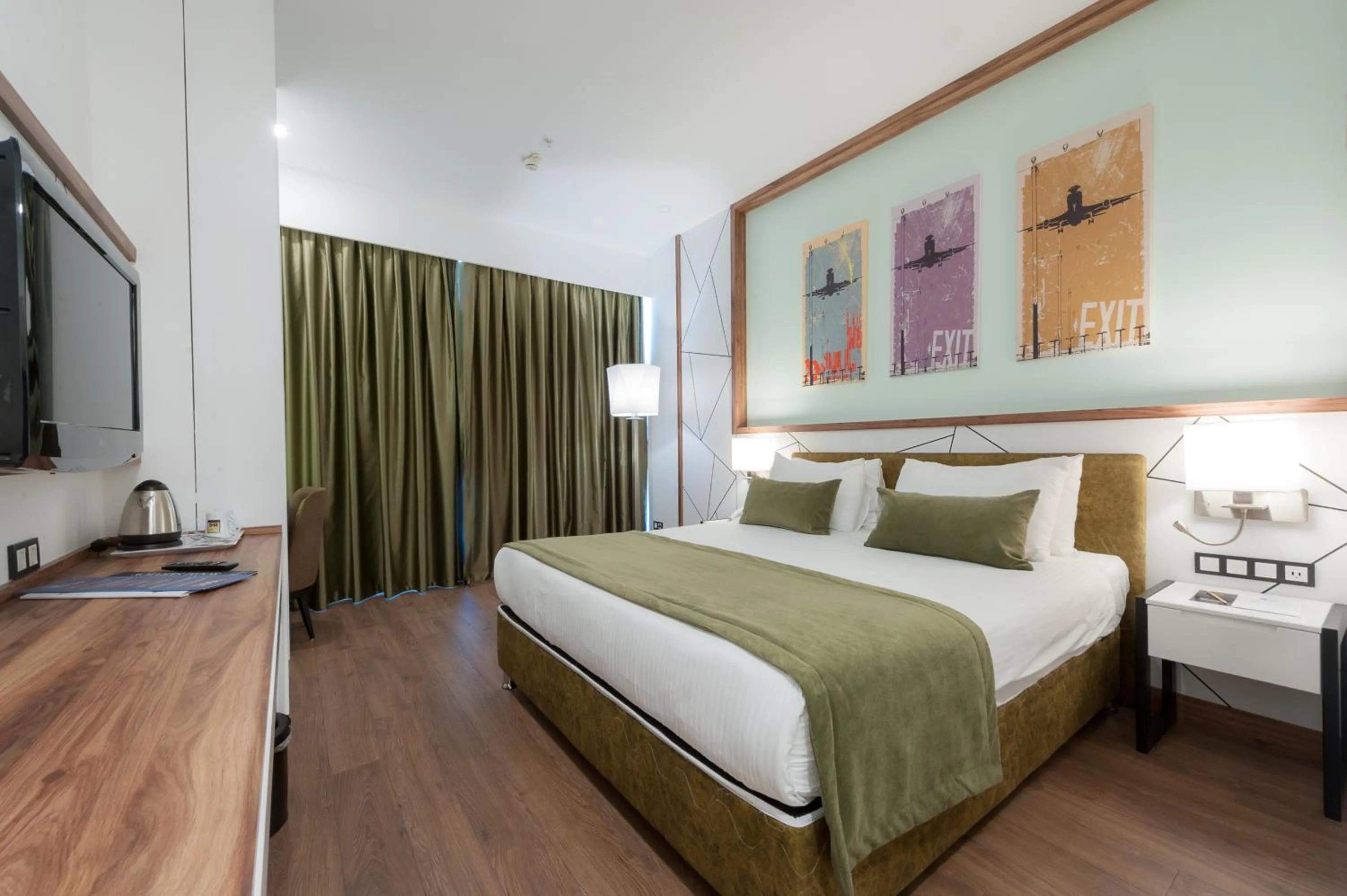 Bed in ISG Sabiha Gökçen Airport Hotel