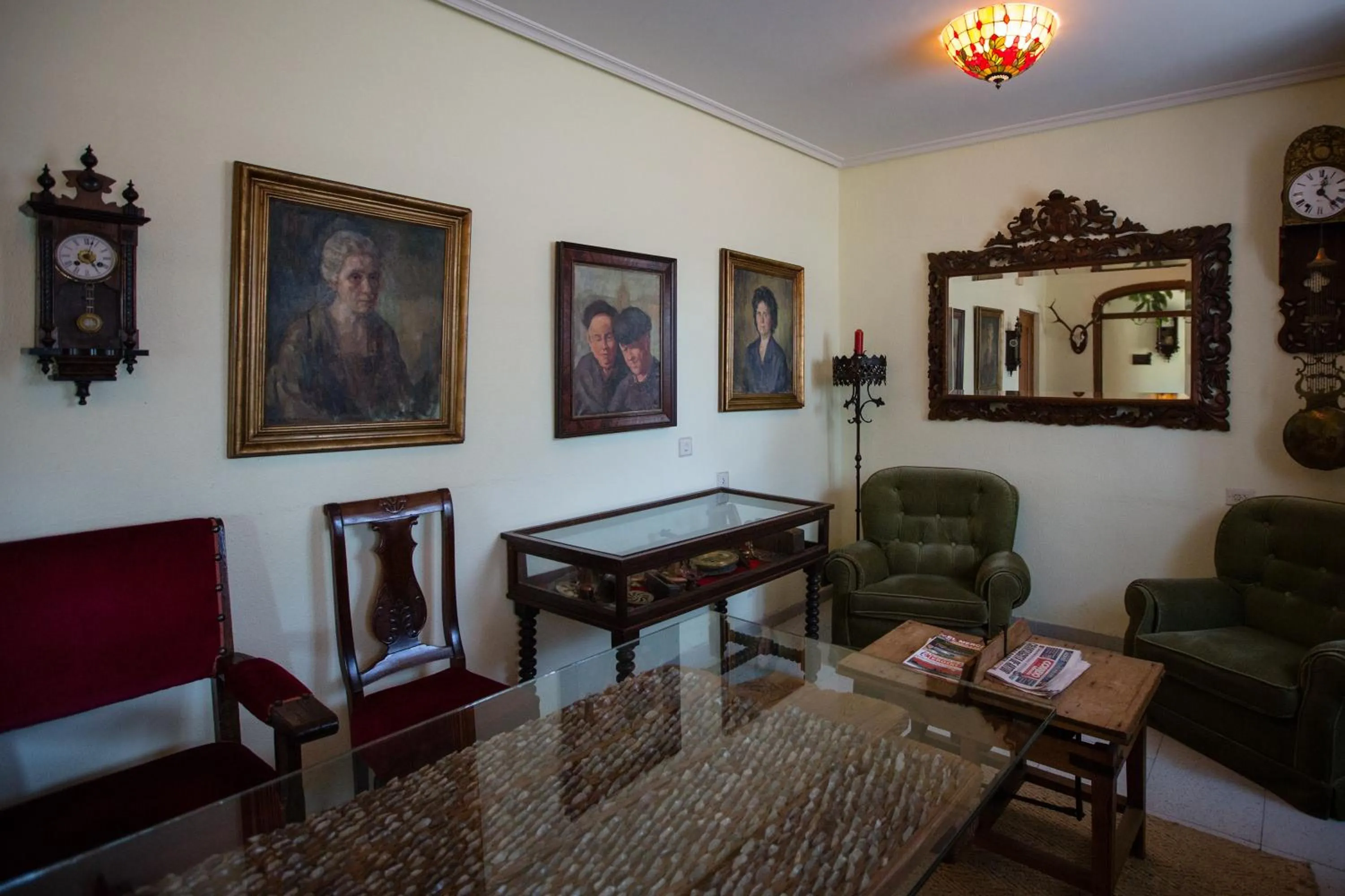 Communal lounge/ TV room in Hotel Los Perales