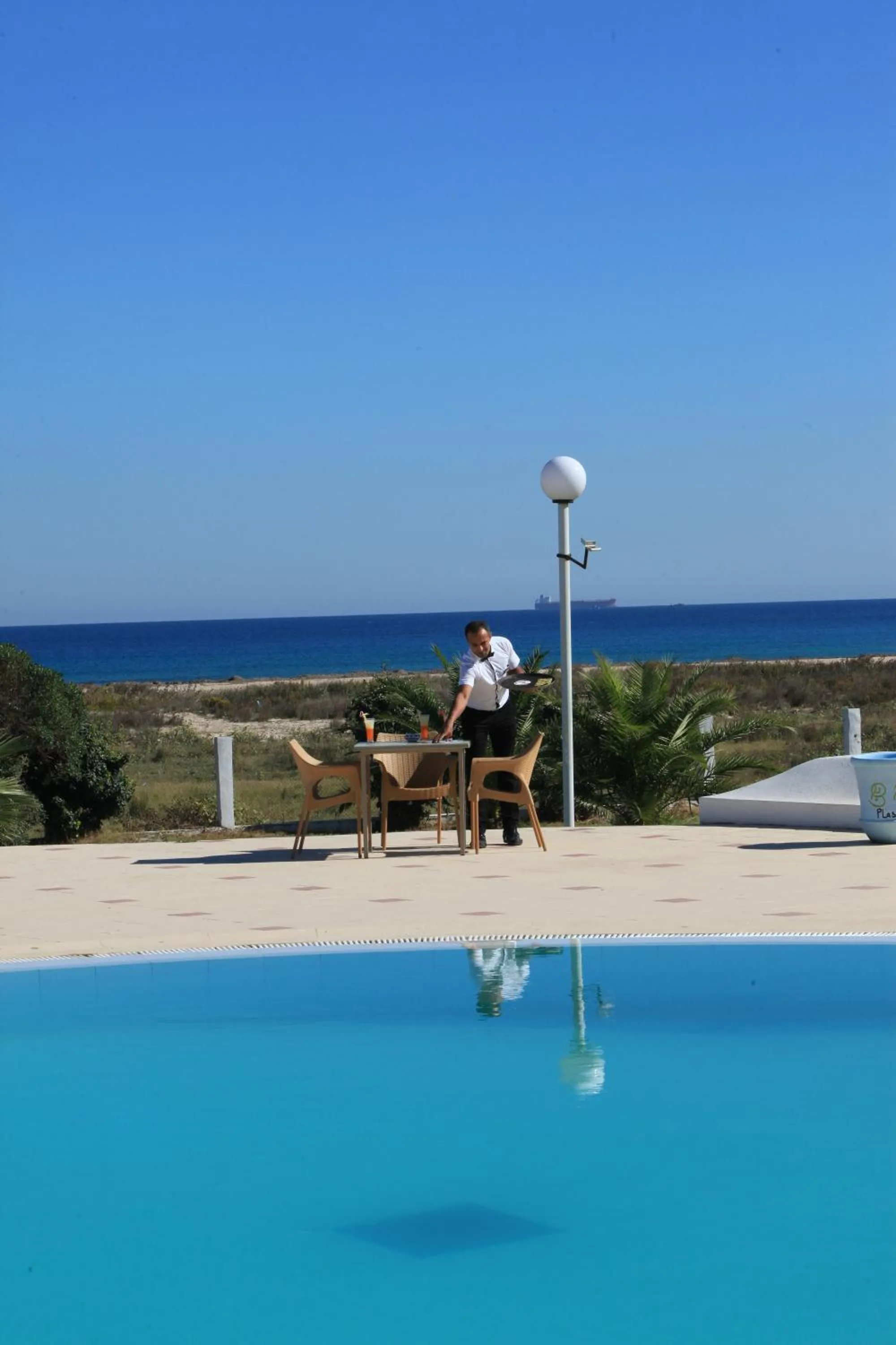Balcony/Terrace in Bizerta Resort Congres & SPA