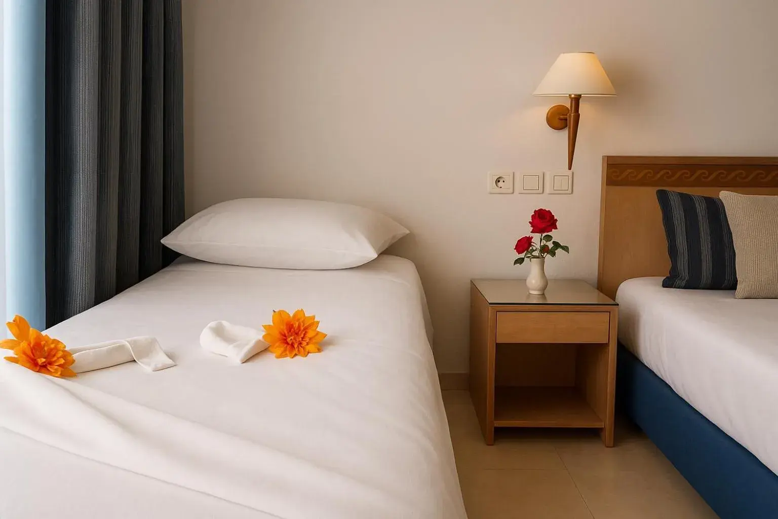 Triple Room with Sea View in Bizerta Resort Congres & SPA Triple Room with Sea View in Bizerta Resort Congres & SPA