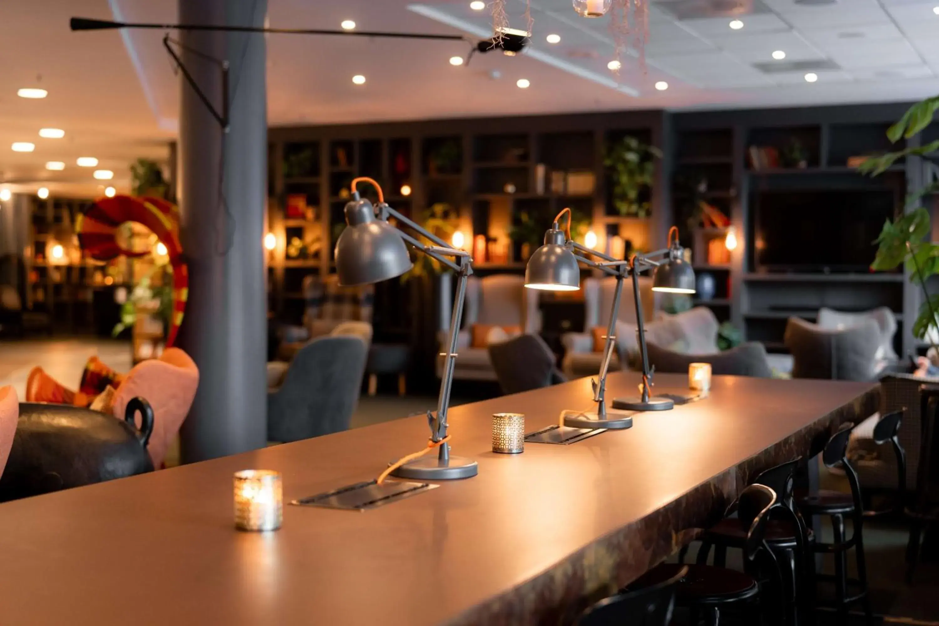 Lobby or reception in Scandic Byporten Lobby or reception in Scandic Byporten