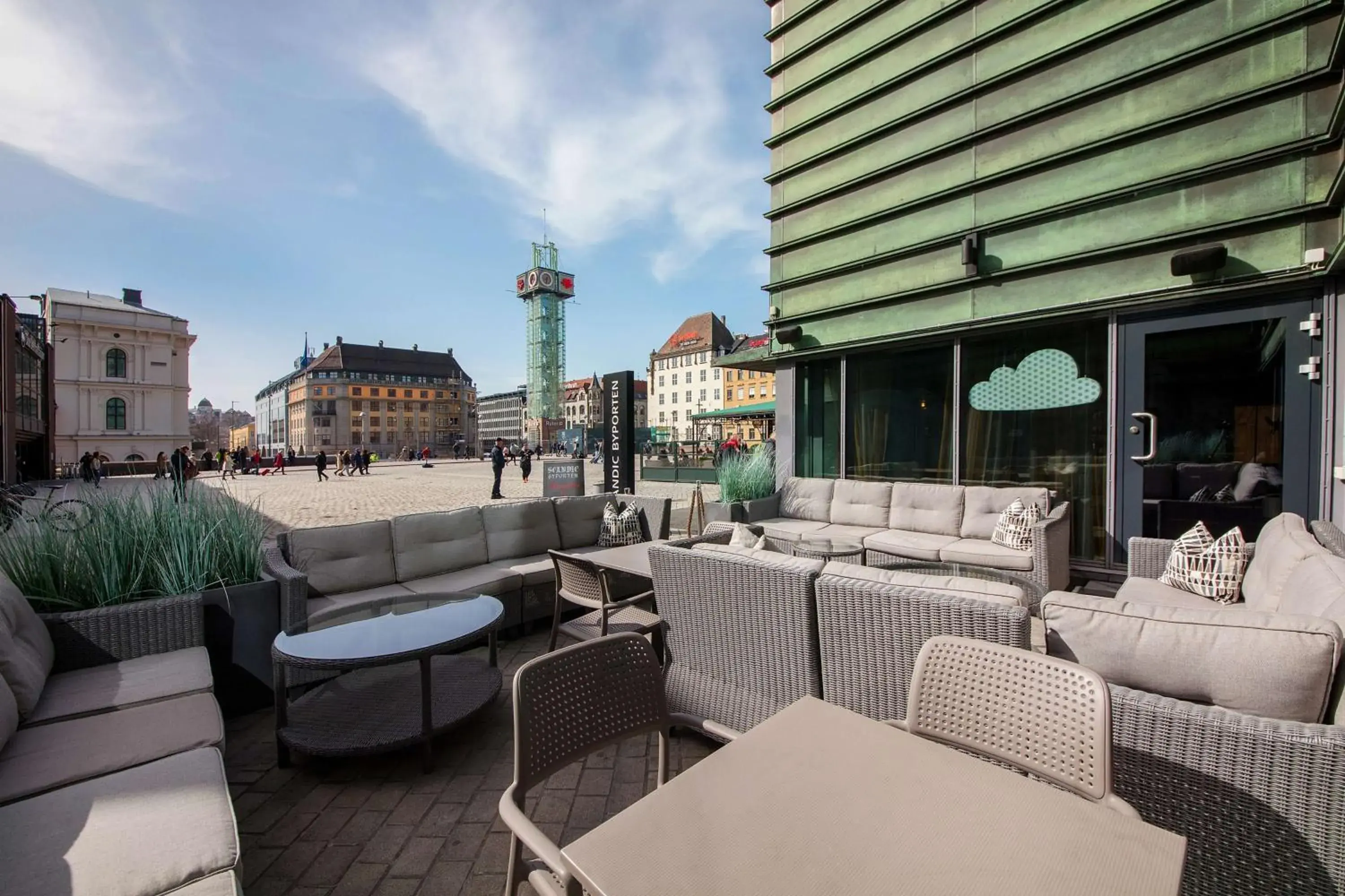 Property building in Scandic Byporten Property building in Scandic Byporten