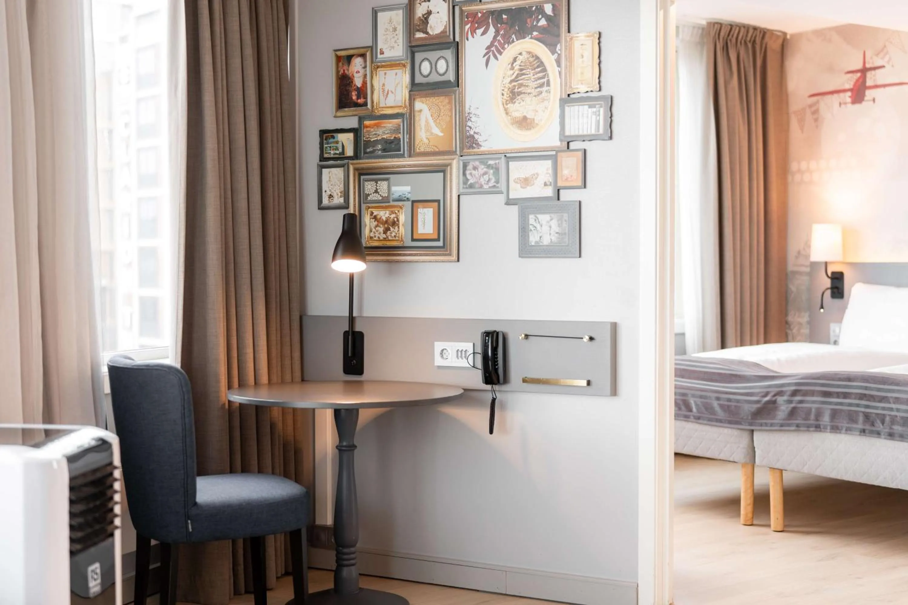 Photo of the whole room, Bed in Scandic Byporten