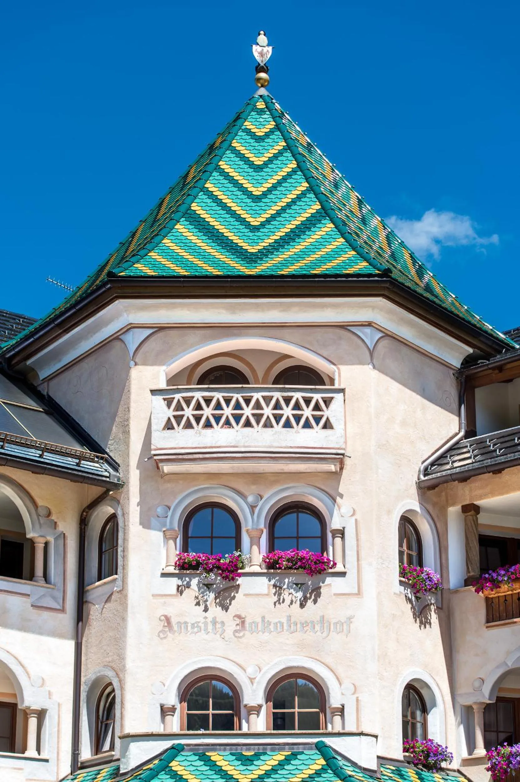 Facade/entrance in Hotel Ansitz Jakoberhof