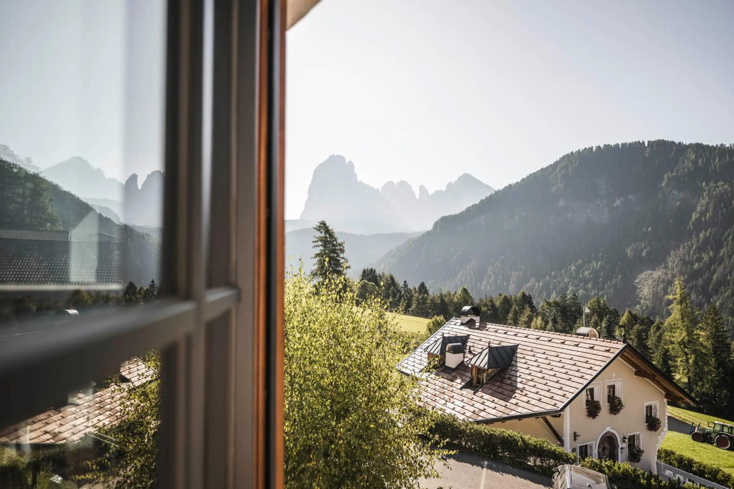 Mountain view in Hotel Ansitz Jakoberhof