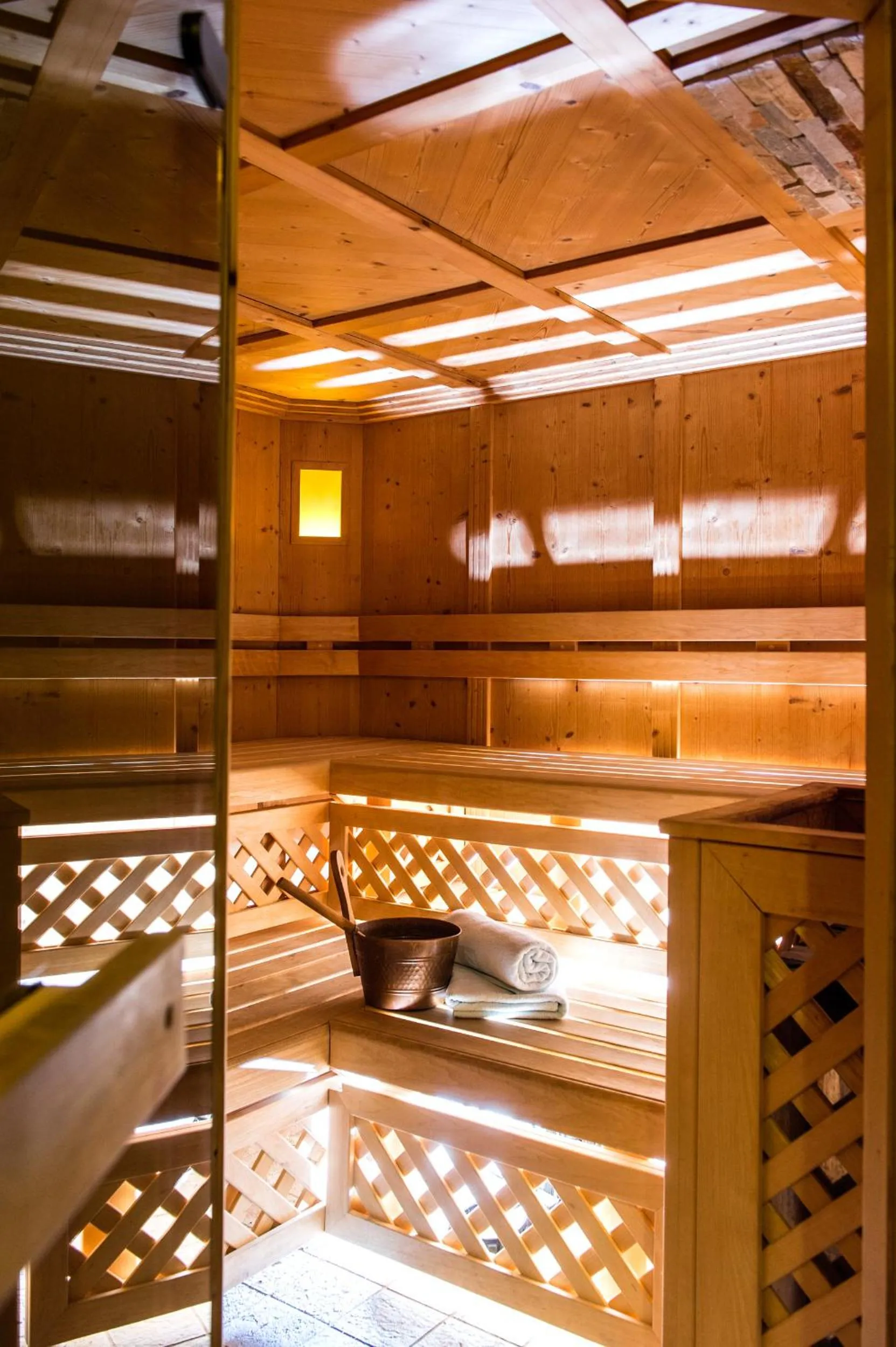 Sauna in Hotel Ansitz Jakoberhof