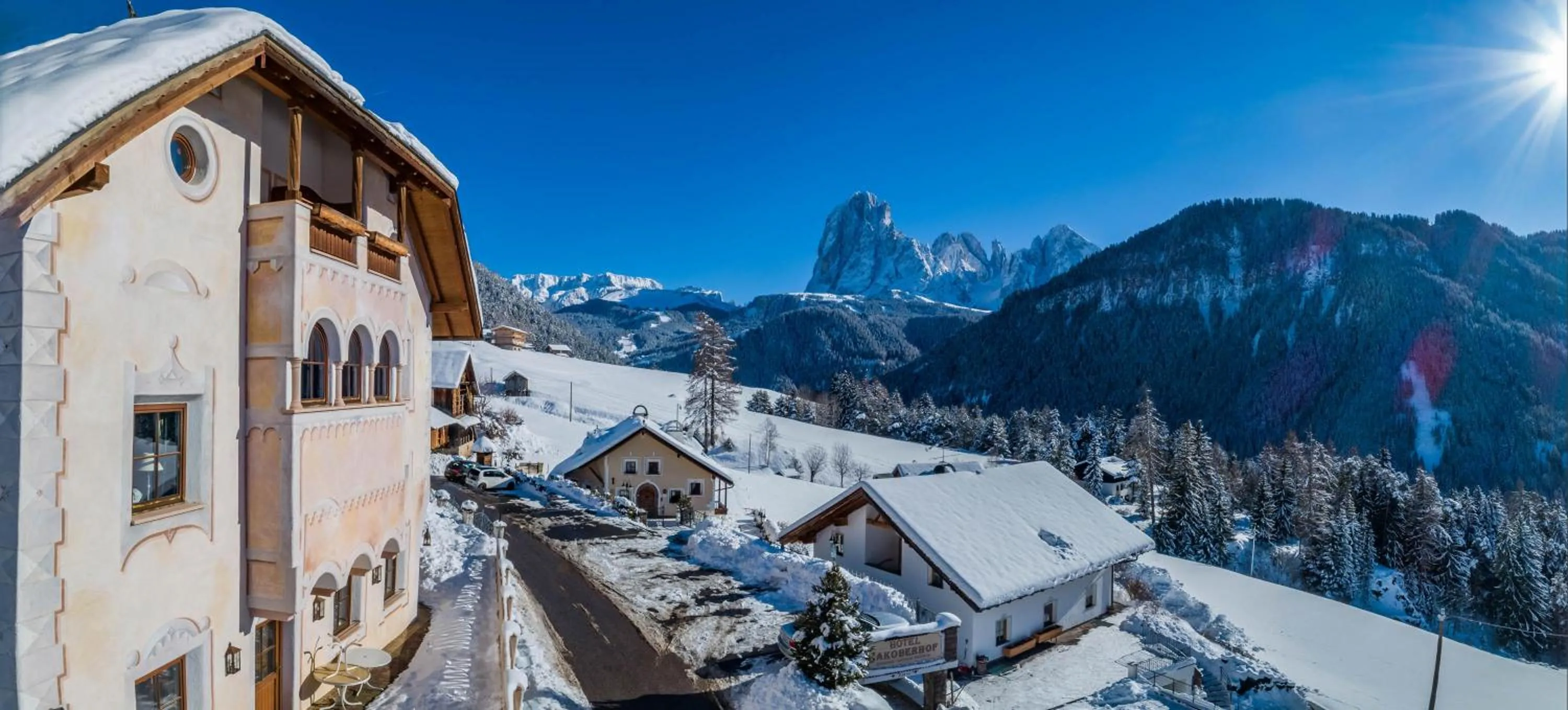 Bird's eye view in Hotel Ansitz Jakoberhof