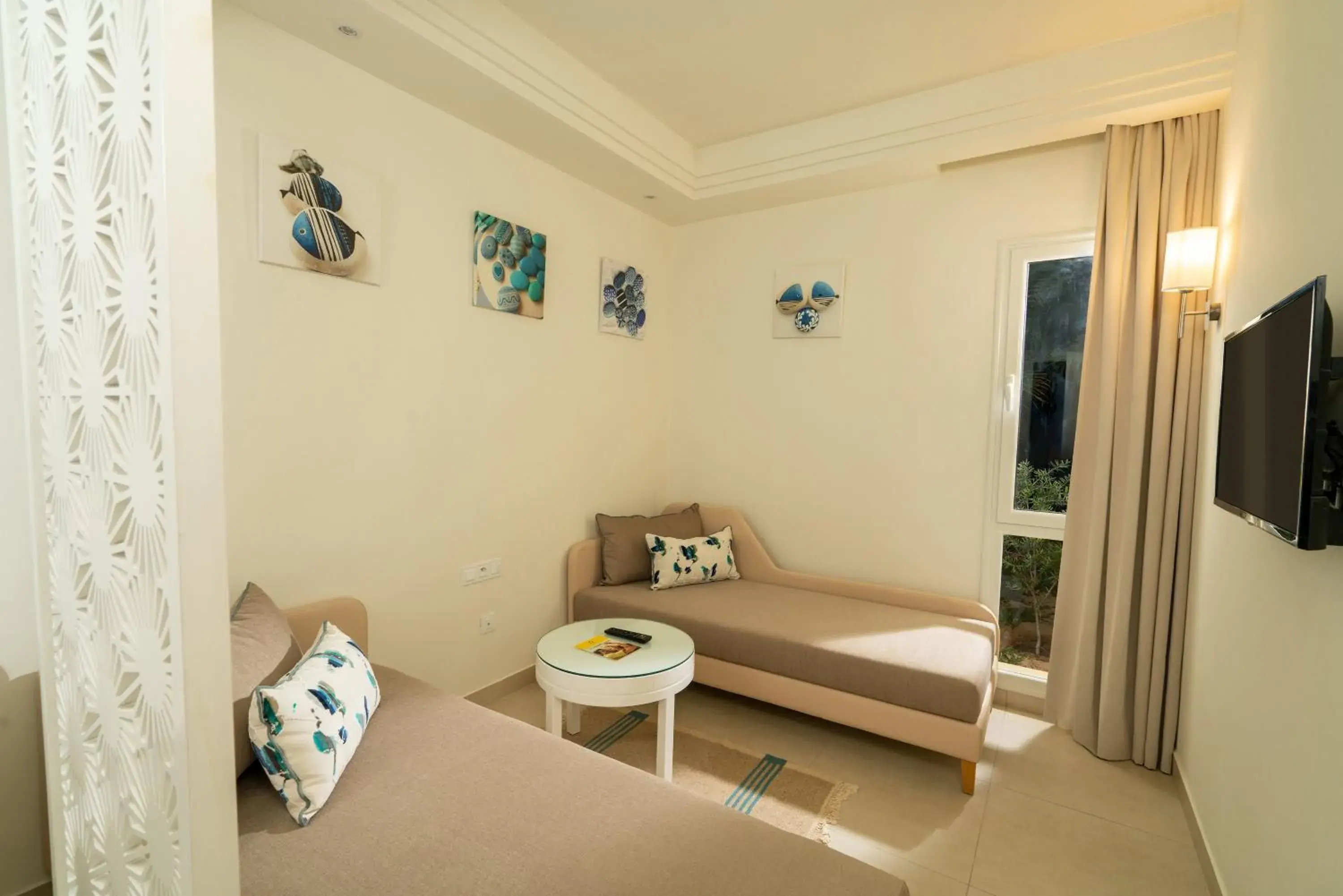 Living room in TUI MAGIC LIFE Penelope Beach - Families & Couples Living room in TUI MAGIC LIFE Penelope Beach - Families & Couples