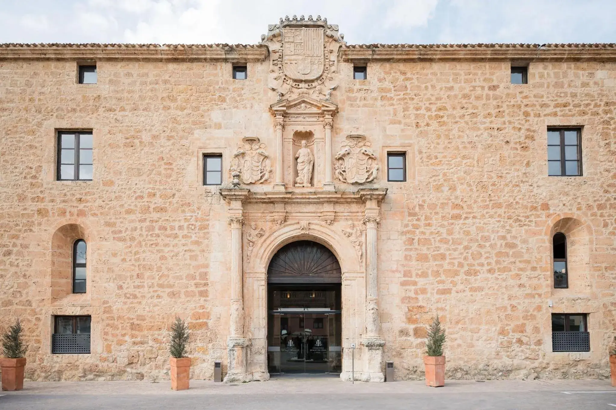 Facade/entrance in Castilla Termal Burgo de Osma Facade/entrance in Castilla Termal Burgo de Osma