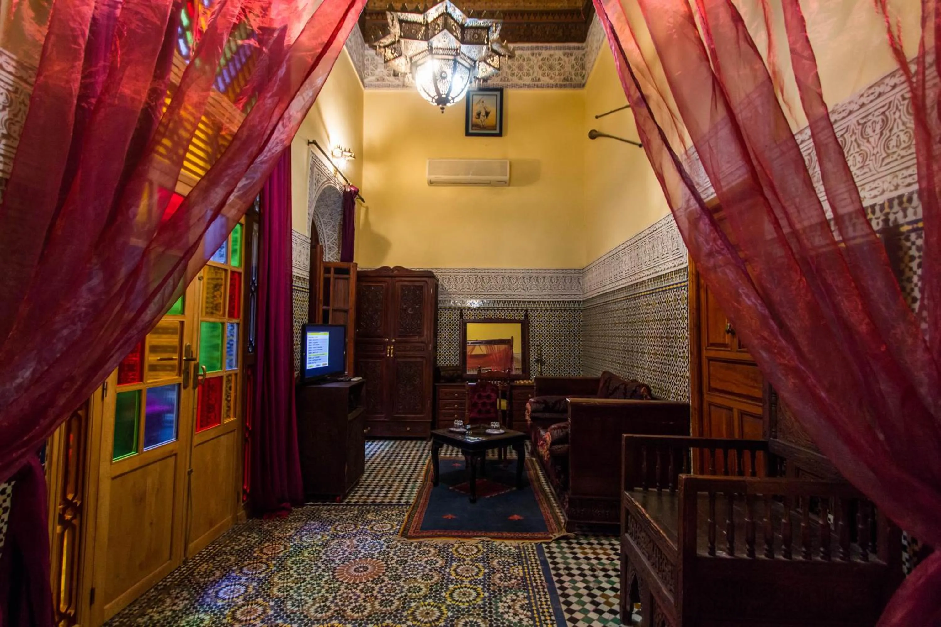 Bedroom in Riad Ibn Khaldoun