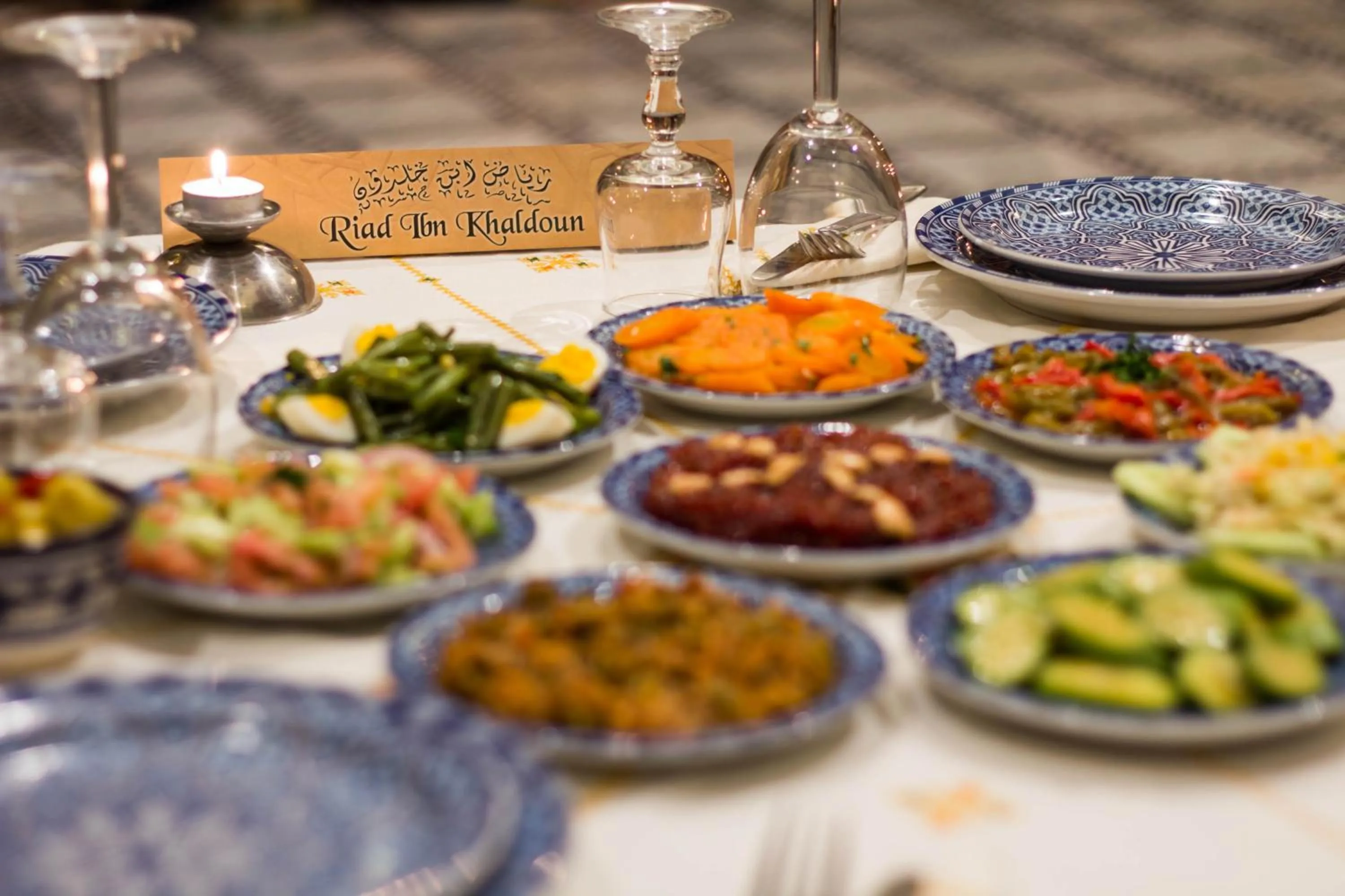 Food and drinks in Riad Ibn Khaldoun
