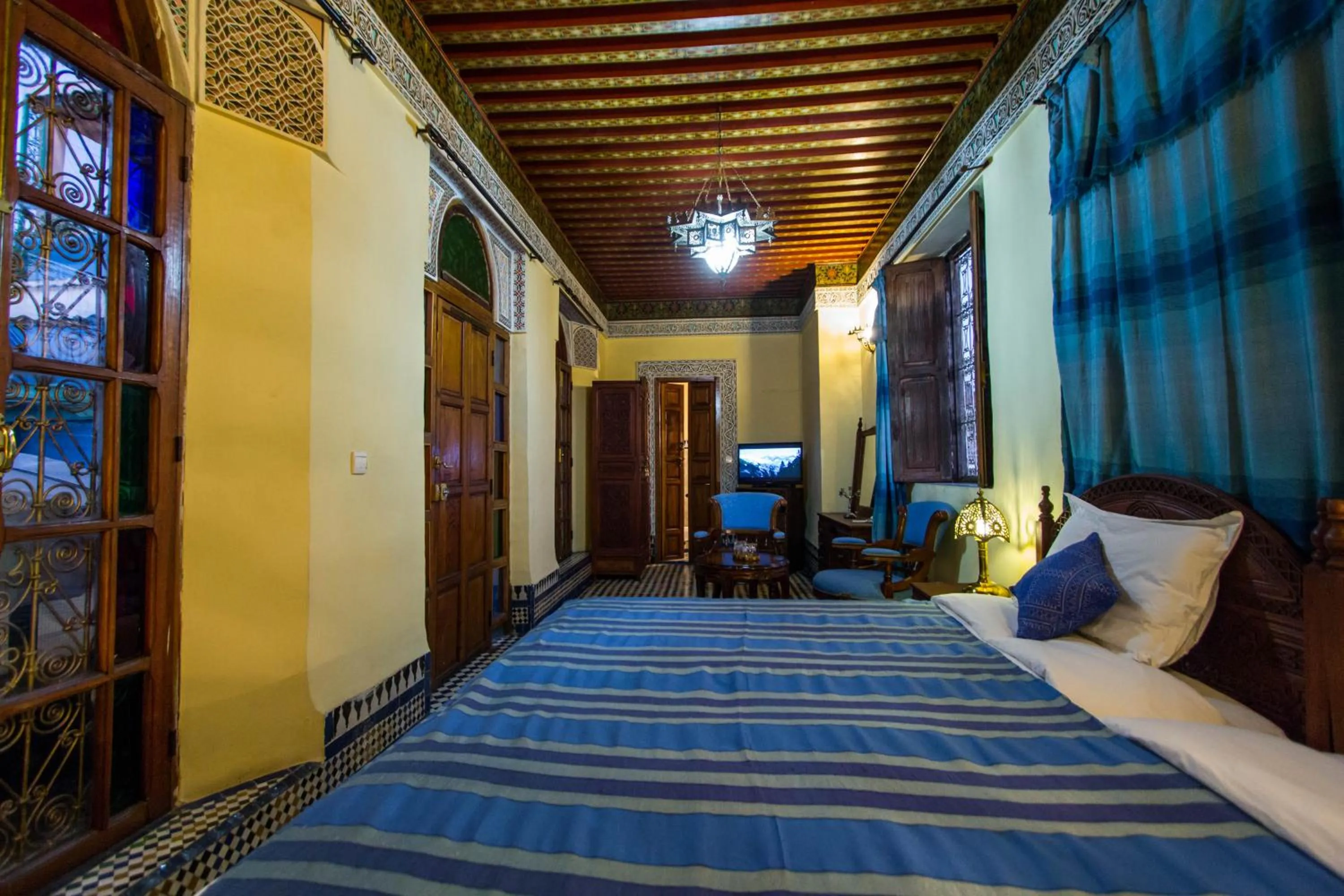 Bedroom, Bed in Riad Ibn Khaldoun