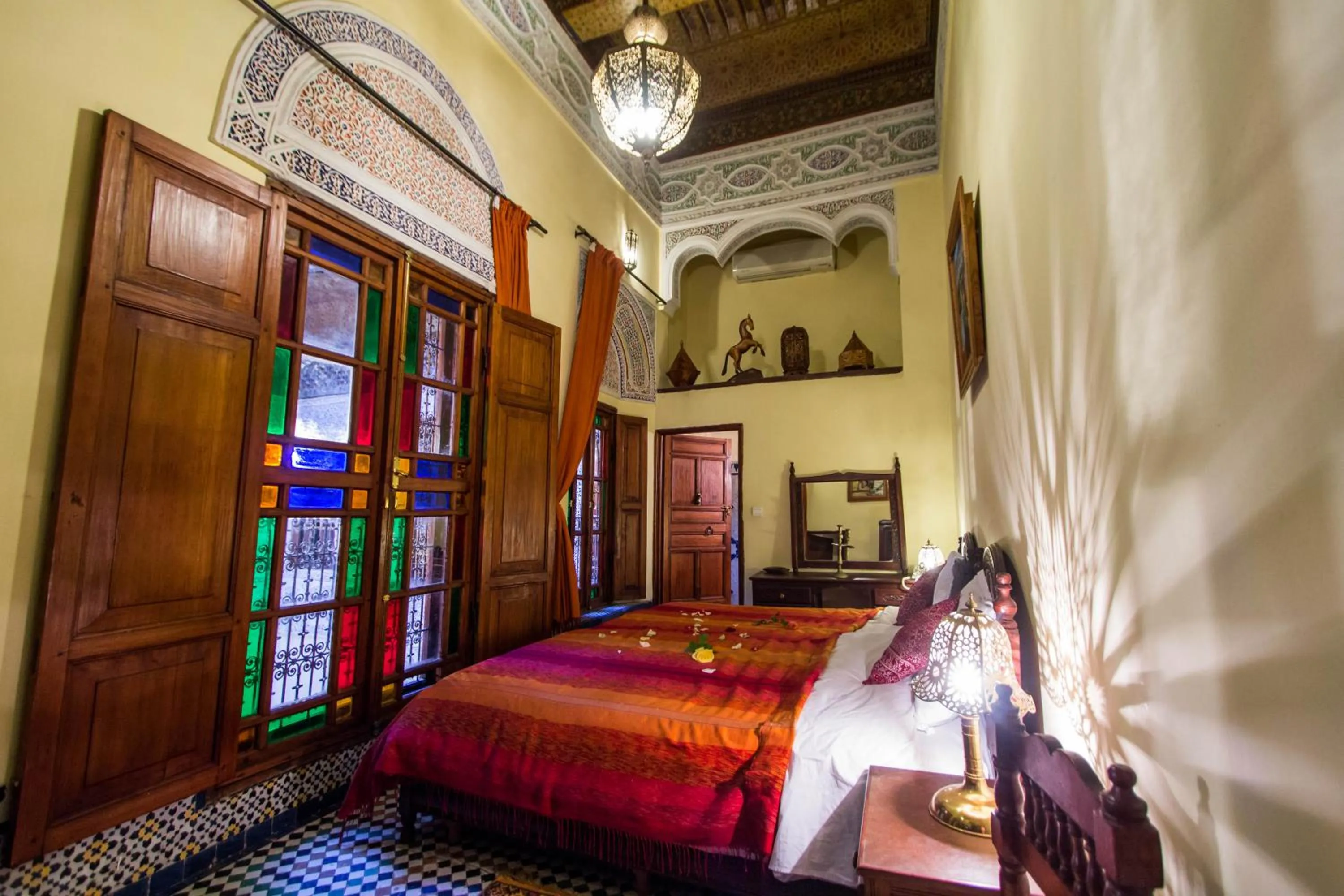 Bedroom, Bed in Riad Ibn Khaldoun