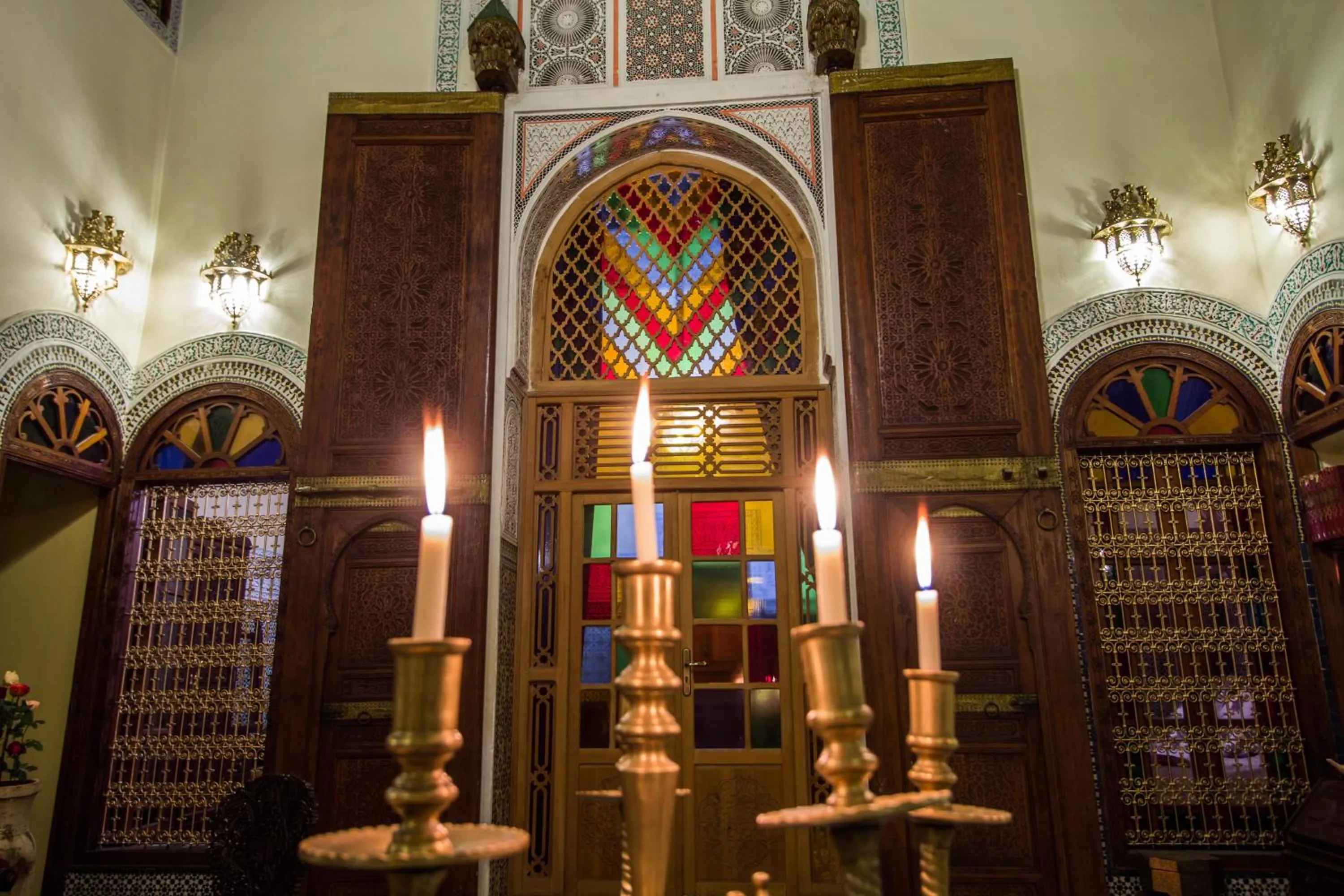 Patio in Riad Ibn Khaldoun