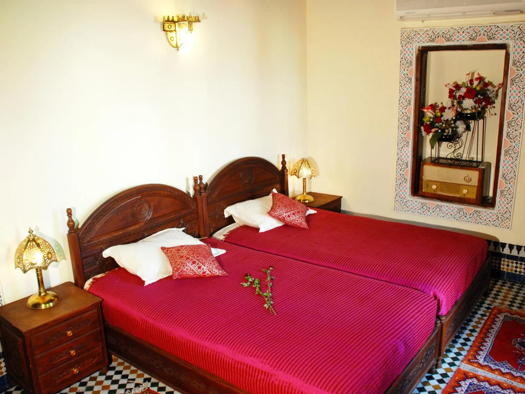 Bedroom, Bed in Riad Ibn Khaldoun