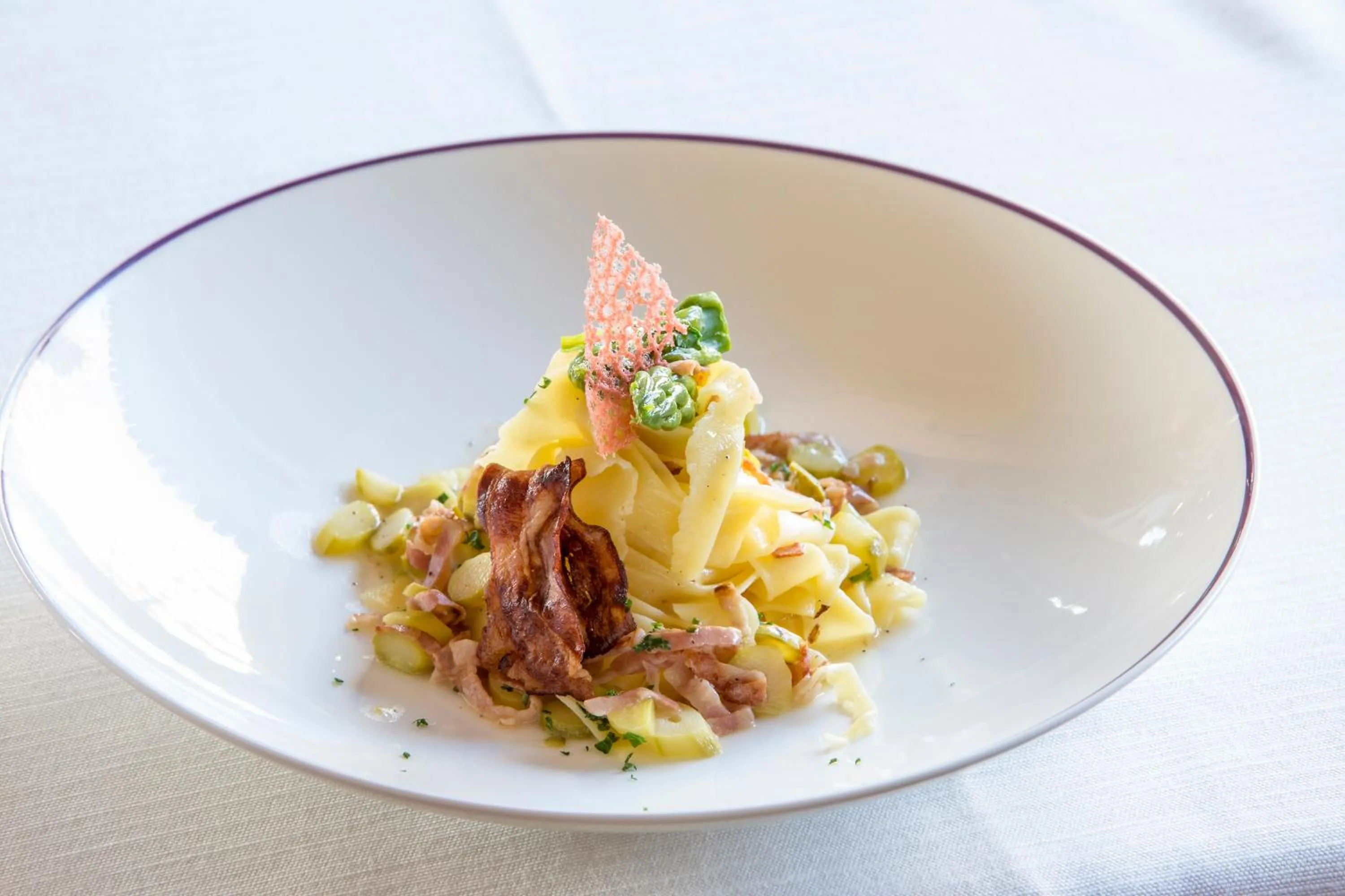 Lunch in Hotel Hermitage Relais & Châteaux