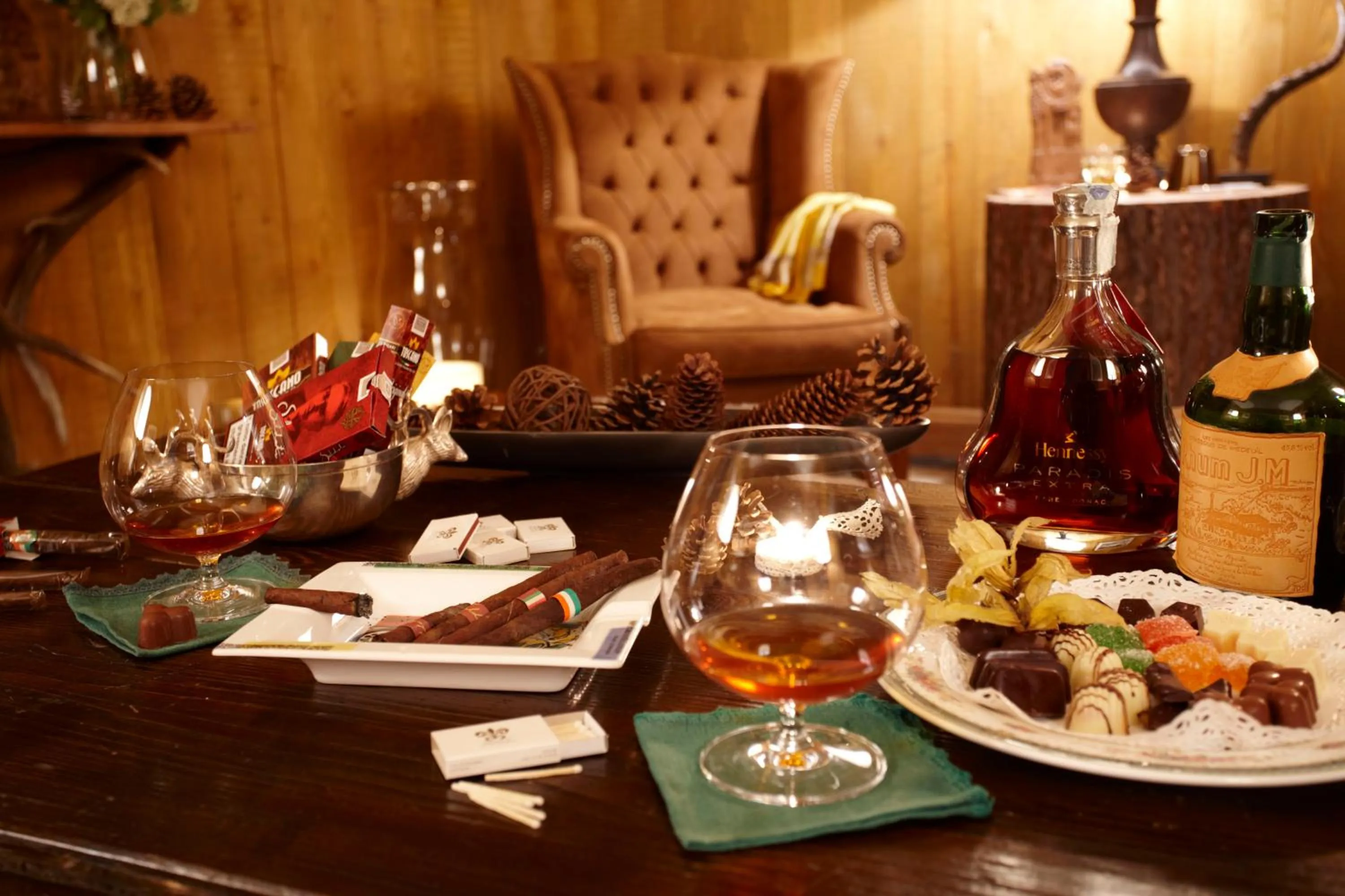 Food in Hotel Hermitage Relais & Châteaux