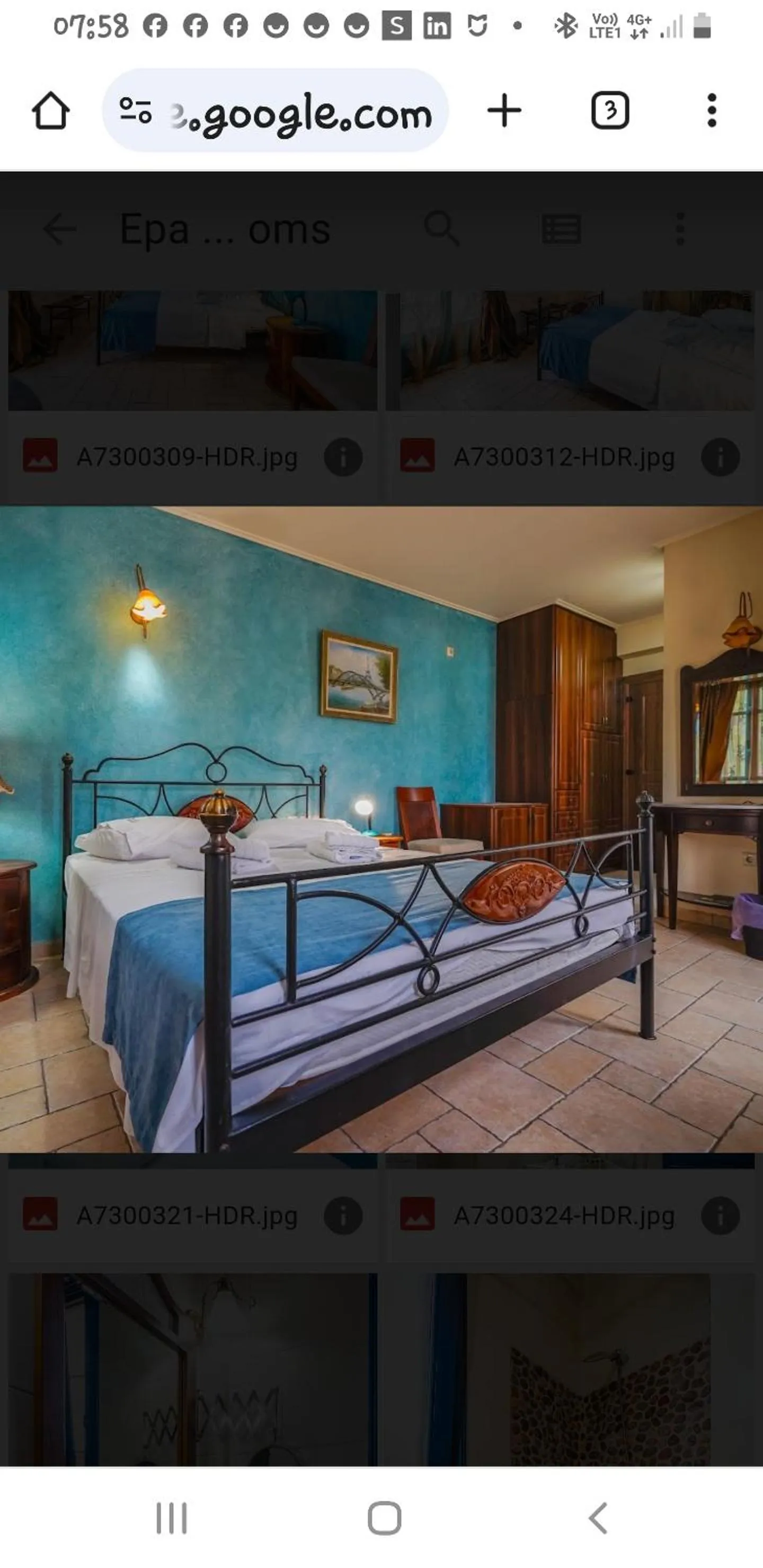 Bed in ''EPAVLIS boutique GALAXIDI''