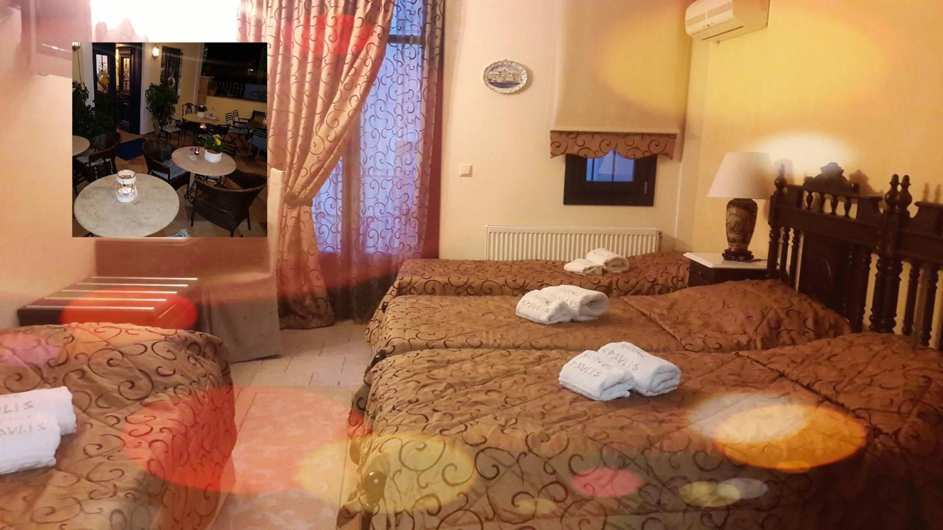 Bed in ''EPAVLIS boutique GALAXIDI''